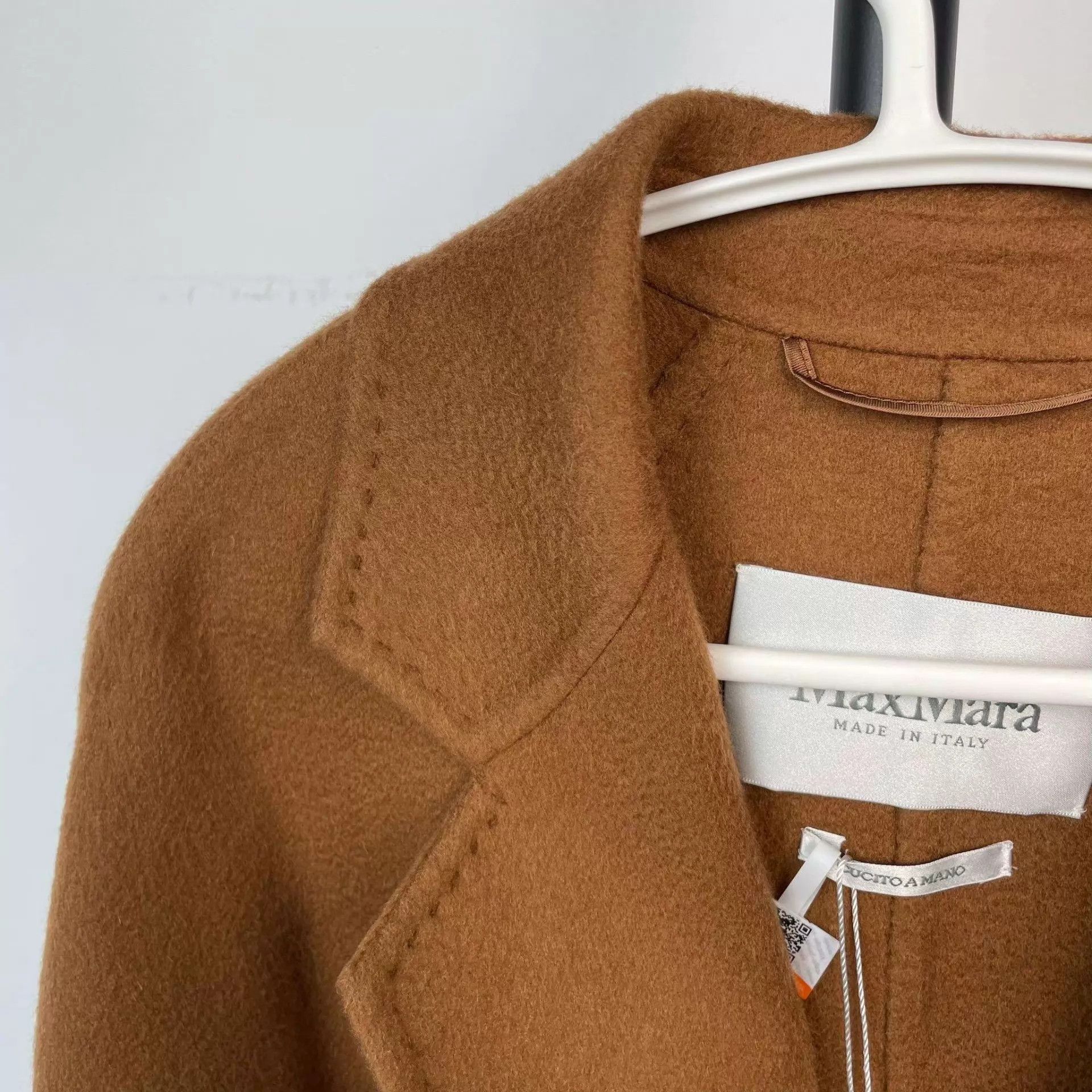Max Mara MaxMara Labbro Caramel Cashmere Long Coat 98 New Size M / US 6-8 / IT 42-44 - 9 Thumbnail