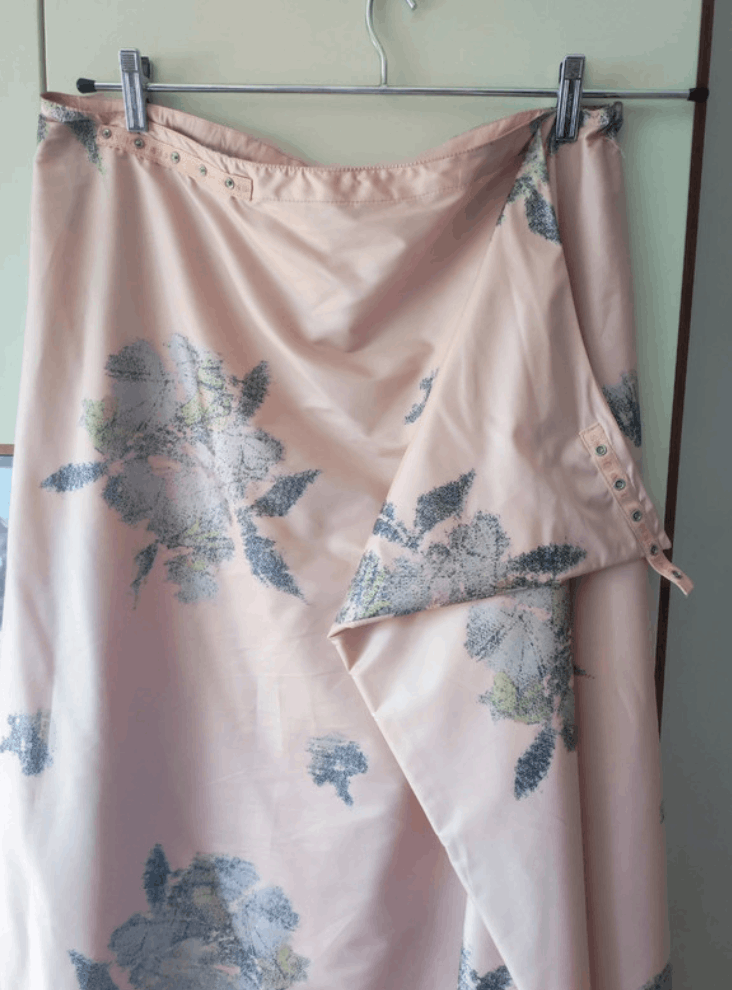 Fendi × Vintage Fendi Skirt Midi Maxi Floral Pink Vintage Size 28" / US 6 / IT 42 - 4 Thumbnail