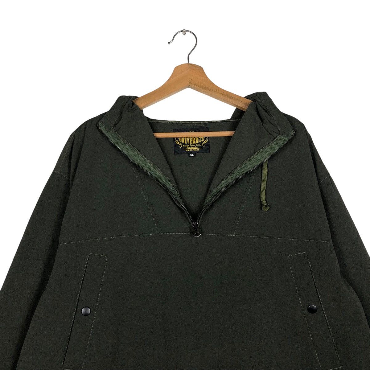 Japanese Brand 📌Vintage Half Zipper Anorak Jacket Univerd72 Union Made Size US XL / EU 56 / 4 - 15 Thumbnail