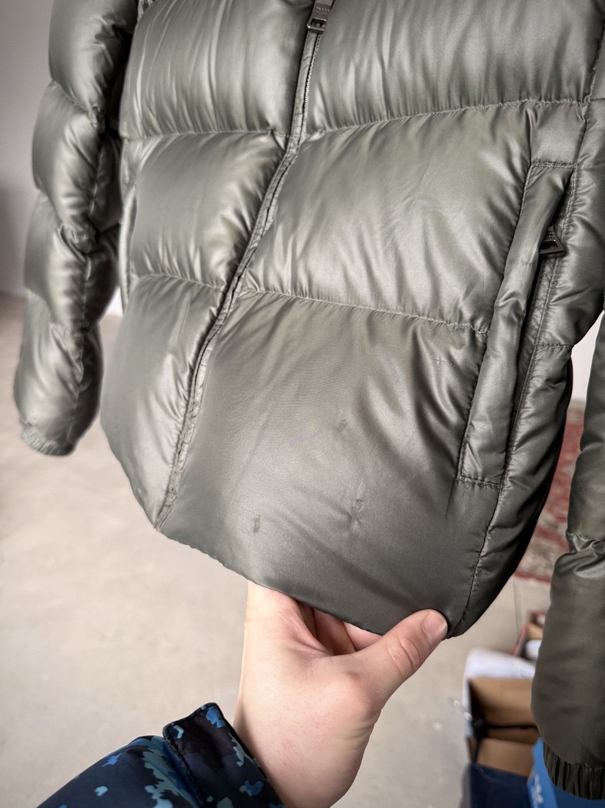 Prada Vintage Prada Down Jacket Dark Green Size M / US 6-8 / IT 42-44 - 21 Thumbnail