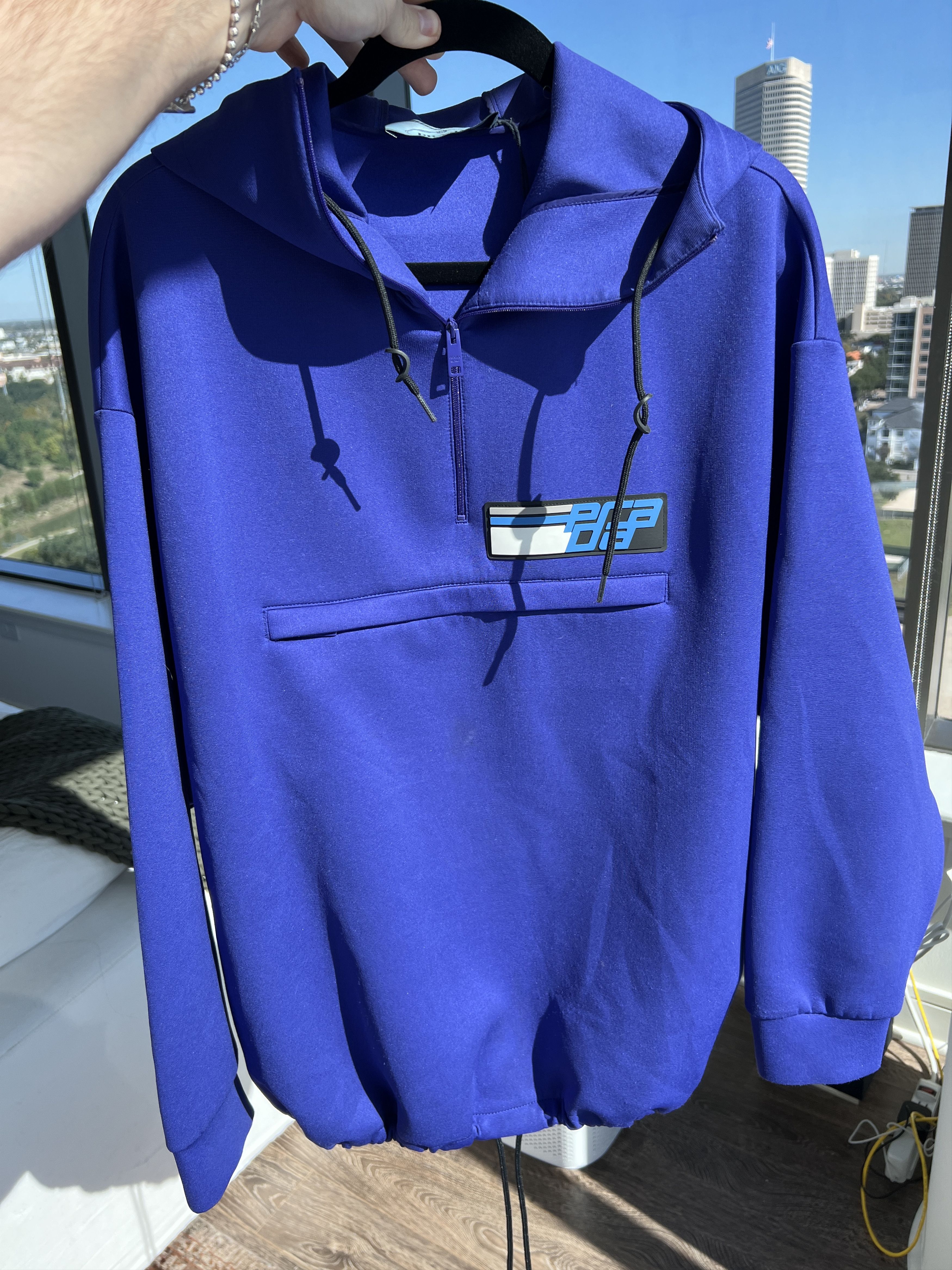 Prada Rare Legendary Purple Prada Hoodie Size US L / EU 52-54 / 3 - 1 Thumbnail
