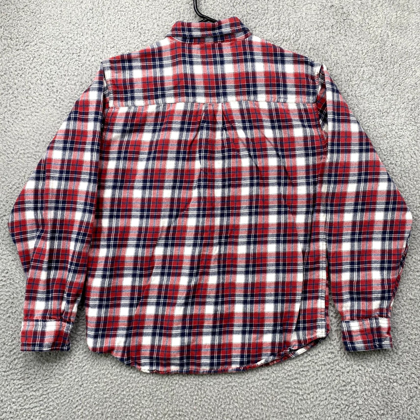 Vintage VINTAGE Woolrich Shirt Plaid Flannel Button-Up Outdoor Mens Adult Medium Red Size US M / EU 48-50 / 2 - 3 Thumbnail