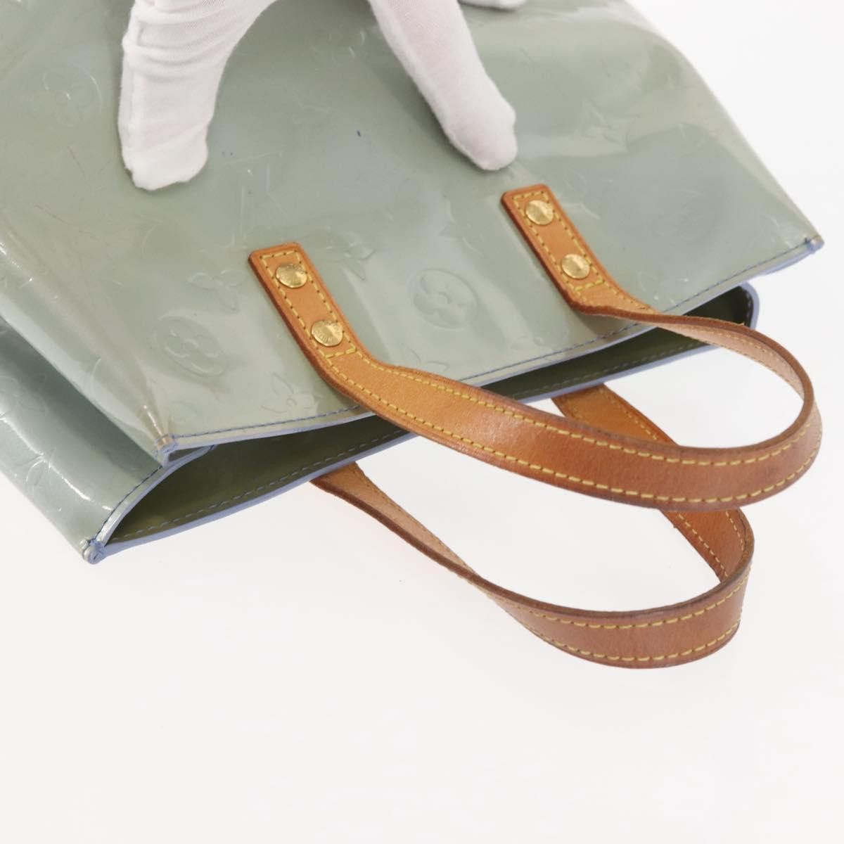 Louis Vuitton LOUIS VUITTON Monogram Vernis Reade PM Hand Bag Lavande Size ONE SIZE - 6 Thumbnail