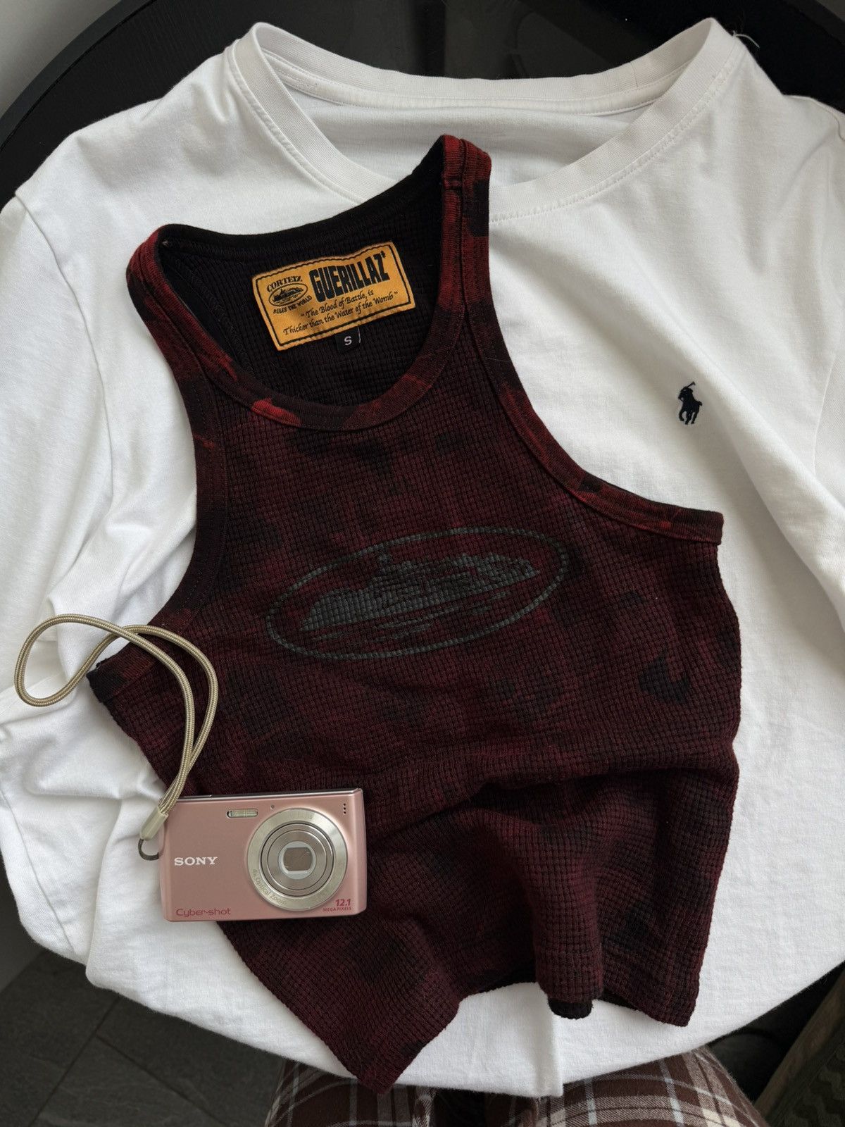 Corteiz Vintage Crop tank corteiz tee shirt small custom leaves Size S / US 4 / IT 40 - 7 Thumbnail