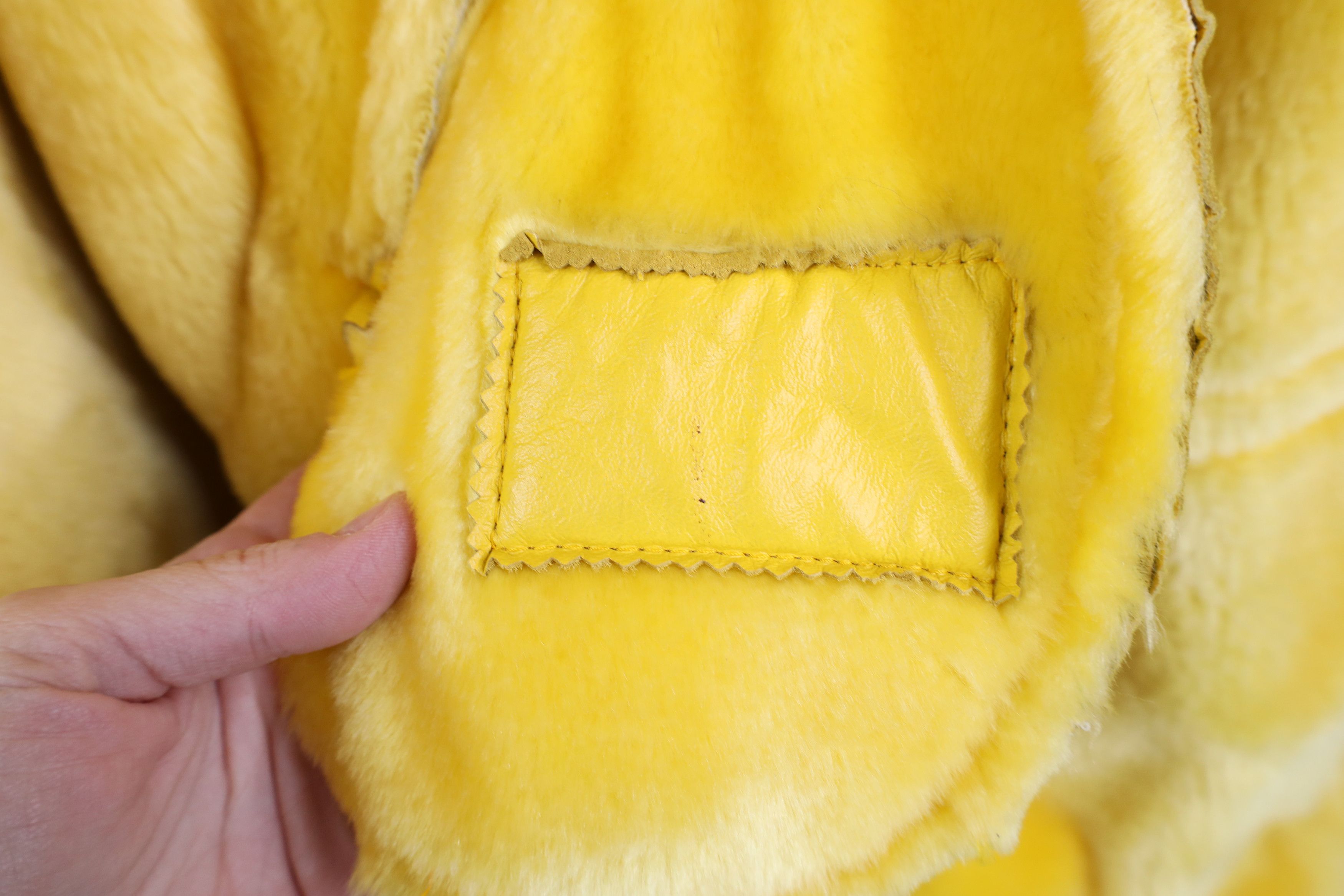 Vintage Vintage 90s Streetwear Sherpa Leather B3 Hooded Parka Jacket Size XL / US 12-14 / IT 48-50 - 12 Thumbnail