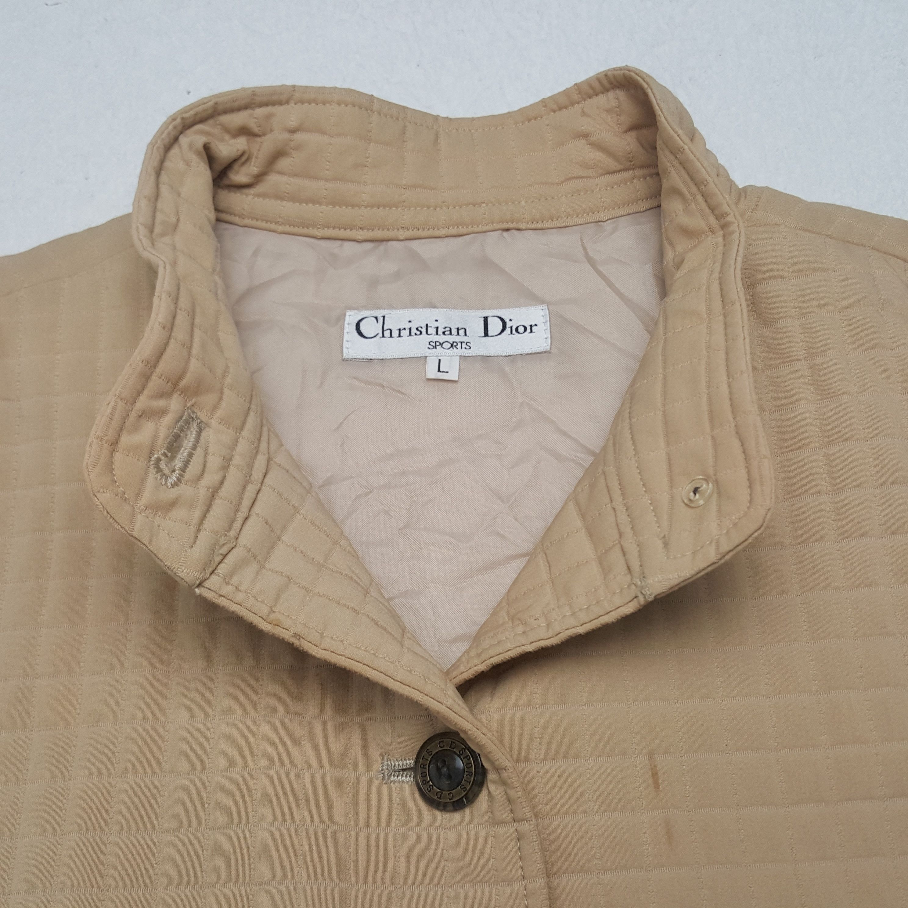 Christian Dior Monsieur × Vintage Vintage Christian Dior Sport Custom Spell Out Vest Jacket Size US M / EU 48-50 / 2 - 5 Thumbnail