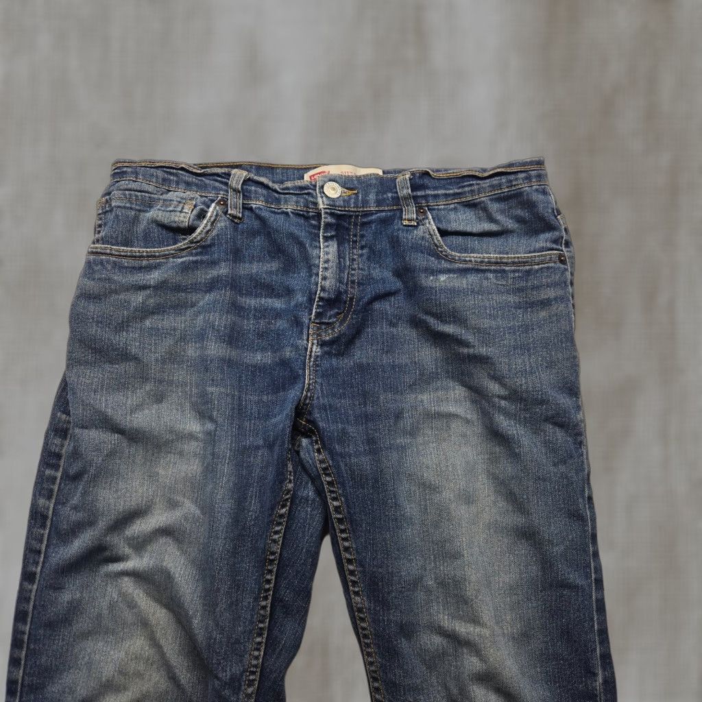 Levi's Levi's 511 Jeans Slim Jeans Blue Faded Denim Pants Womens 14 Regular 27x27 Inseam 5-Pocket Size 36" / US 14 / IT 50 - 1 Thumbnail