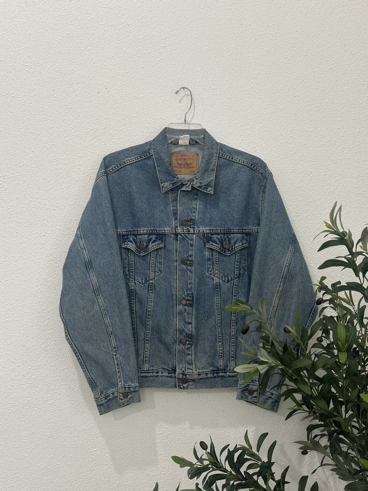 Levi's Vintage 90s Levi's 70507 0389 Trucker Jacket Large USA Made Size US L / EU 52-54 / 3 - 1 Thumbnail
