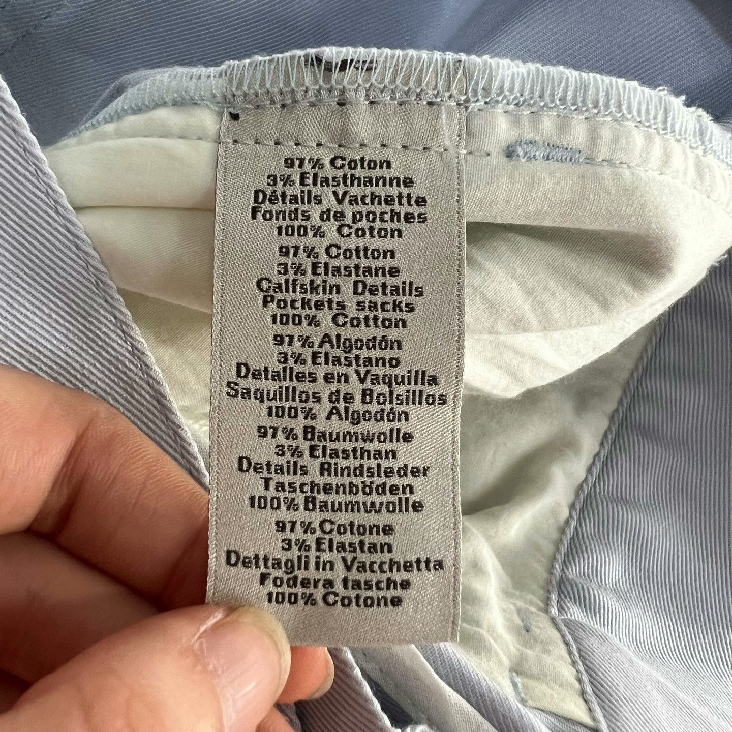 Hermes HERMES Light Blue Jeans Size US 26 / EU 42 - 4 Thumbnail