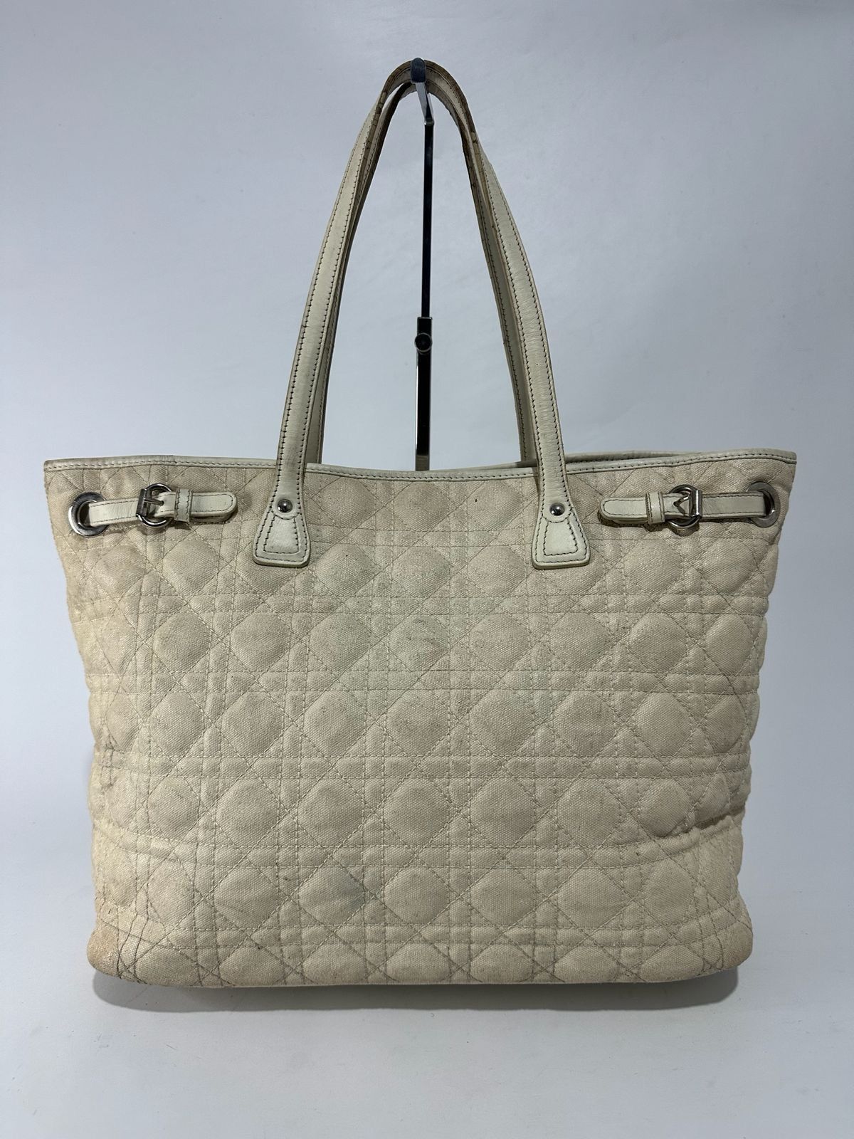 Christian Dior Monsieur CHRISTIAN DIOR PANERA TOTE BAG BEIGE. Size ONE SIZE - 4 Thumbnail