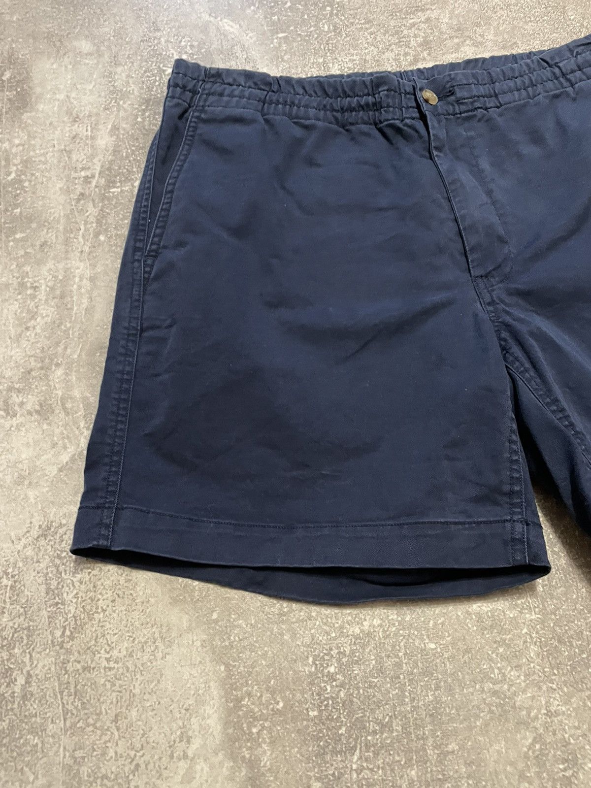 Polo Ralph Lauren × Vintage Vintage Polo Ralph Lauren Navy Blue Cotton Shorts Size 32 Size US 32 / EU 48 - 4 Thumbnail