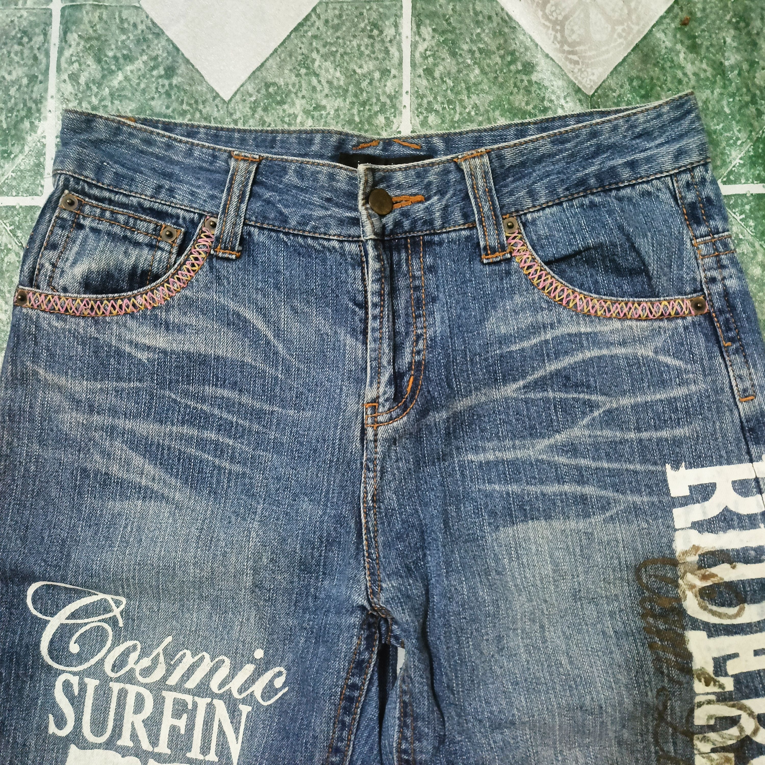 In The Attic 90s In the attic jeans rare patches code No 8370 A Size US 31 - 3 Thumbnail
