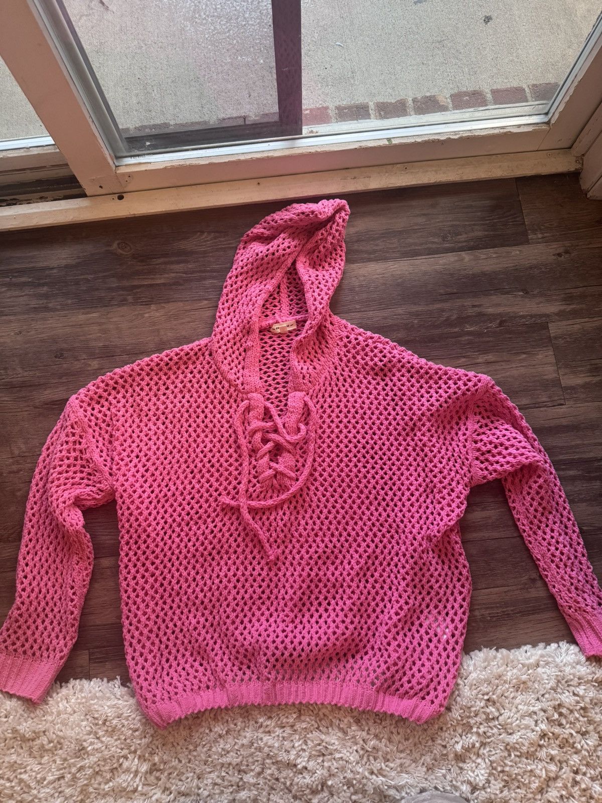 Designer PINK SWEATER Size M / US 6-8 / IT 42-44 - 1 Thumbnail