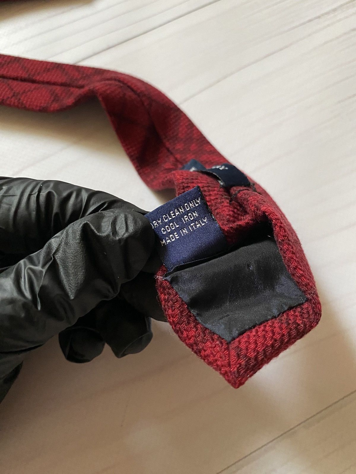 Burberry Vintage Burberry checked cachemire and silk tie Size ONE SIZE - 4 Thumbnail