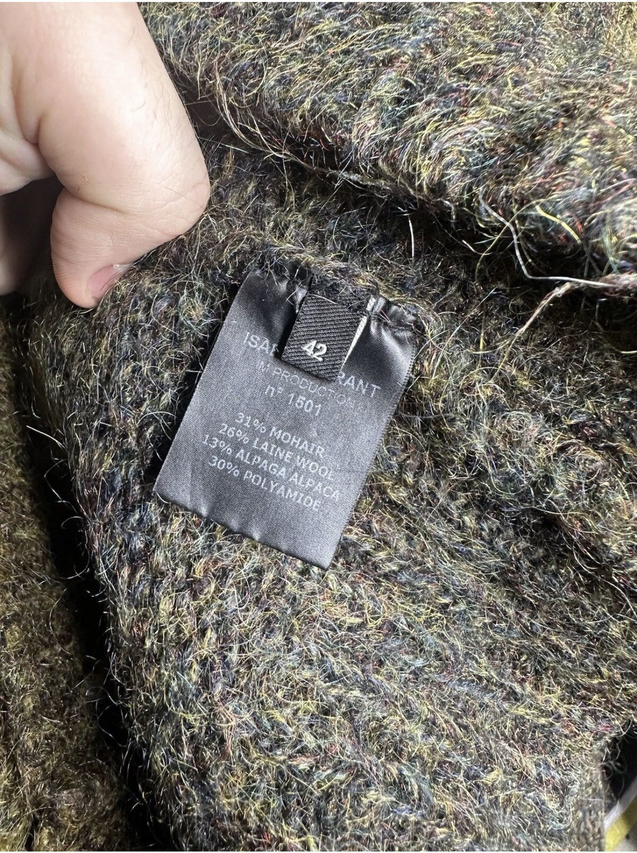 Isabel Marant Isabel Marant Mohair Colorblock Sweater Size 42 Size M / US 6-8 / IT 42-44 - 4 Thumbnail