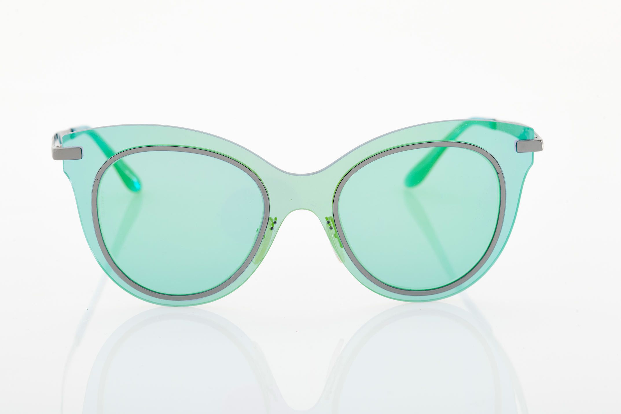 Dolce & Gabbana Dolce & Gabbana DG 2172 04/C2 Mirror Azure Sunglasses Size ONE SIZE - 1 Thumbnail