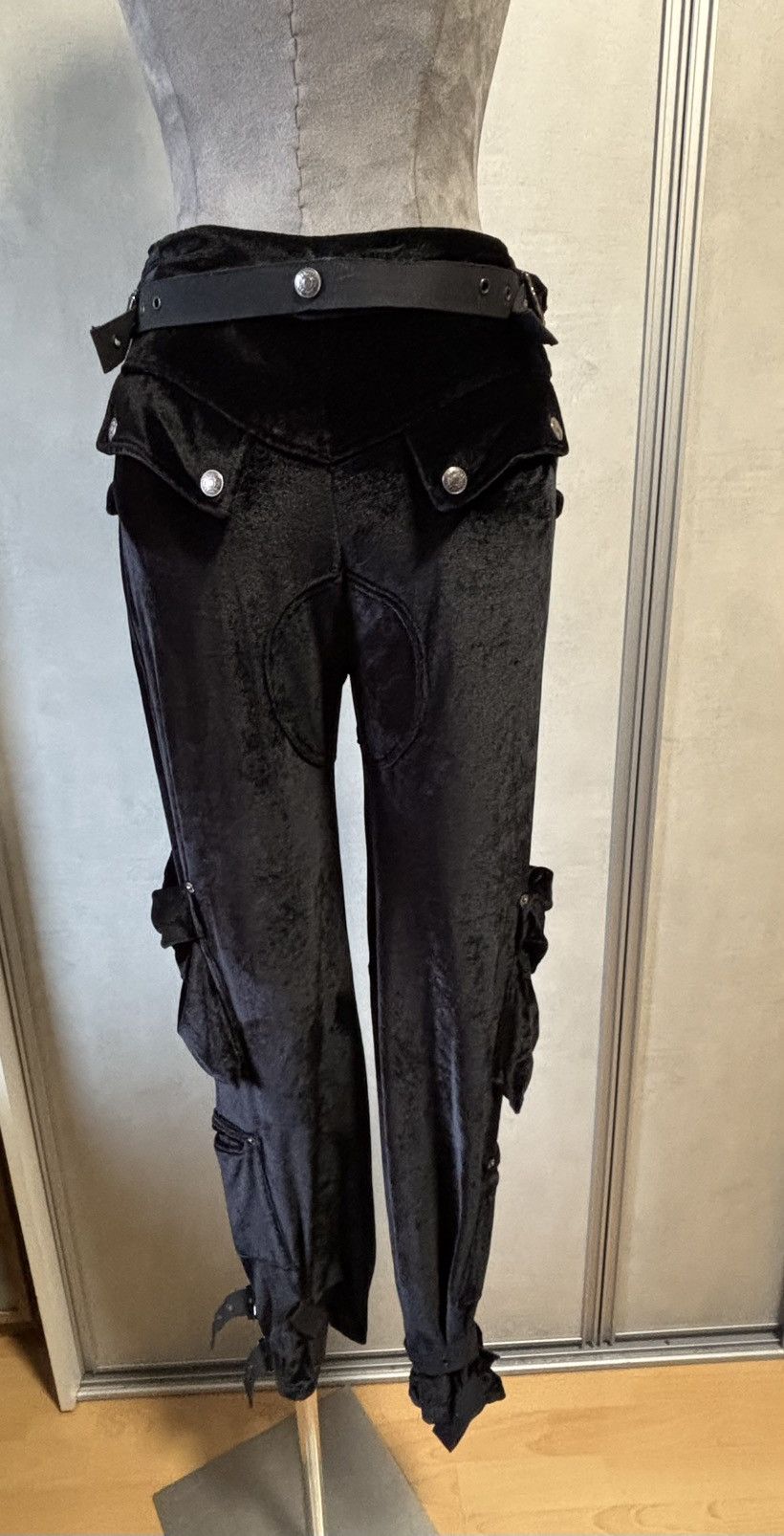 Dior CHRISTIAN DIOR Cargo velvet pants Size 26" / US 2 / IT 38 - 2 Thumbnail