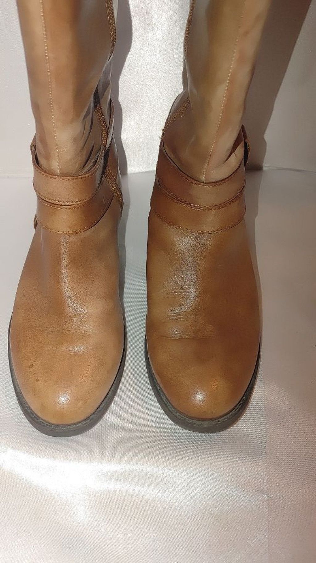 UNIK International Inc. INC International Concepts Frankii Leather Boots Size 8 Size US 8 / IT 38 - 5 Thumbnail