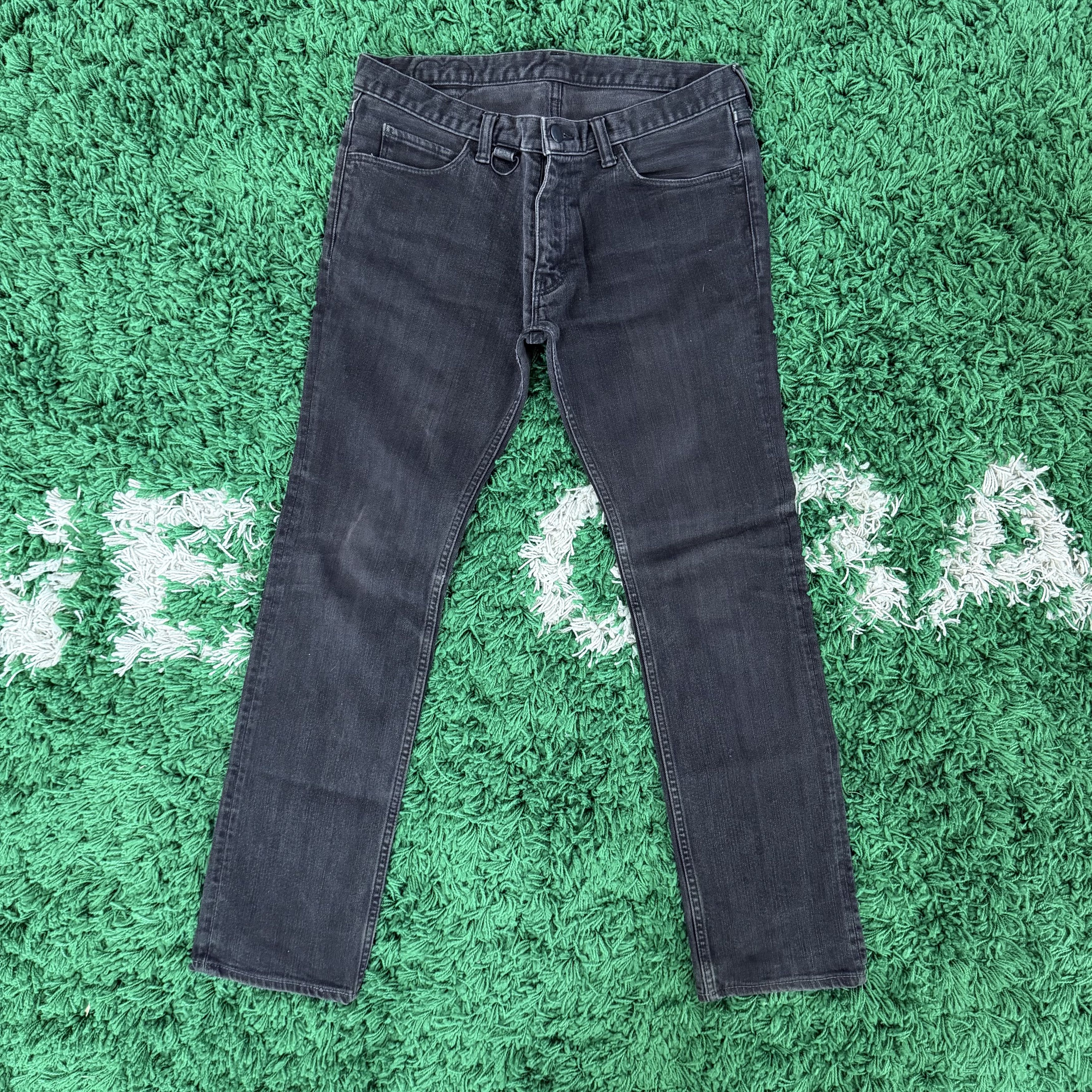 Number (N)ine ?Vtg Archive Number (Nine) Pain Black Jeans Sz3 