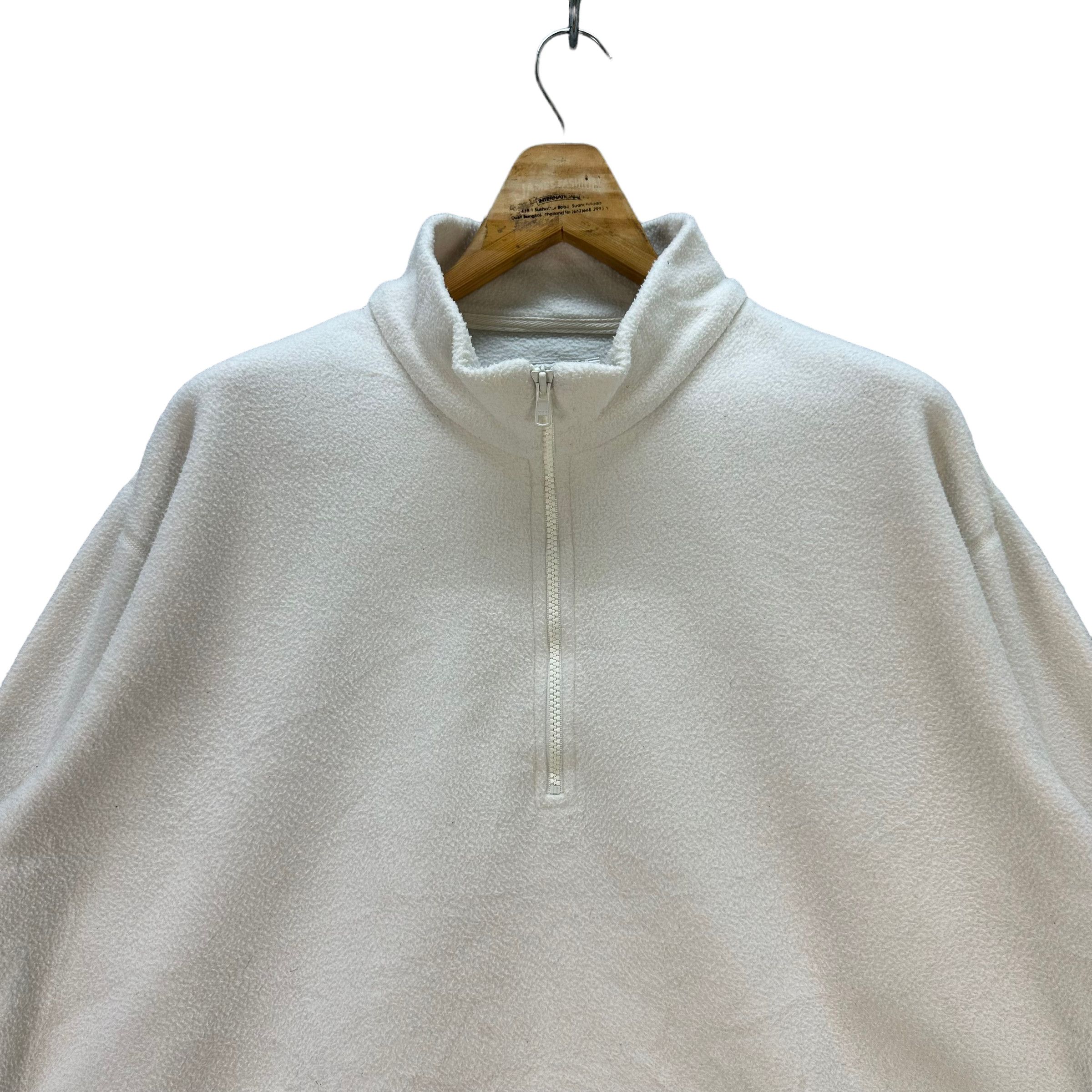 agnes b. AGNES B PARIS HALF ZIP TURTLE NECK FLEECE #8626-018 Size US L / EU 52-54 / 3 - 2 Thumbnail