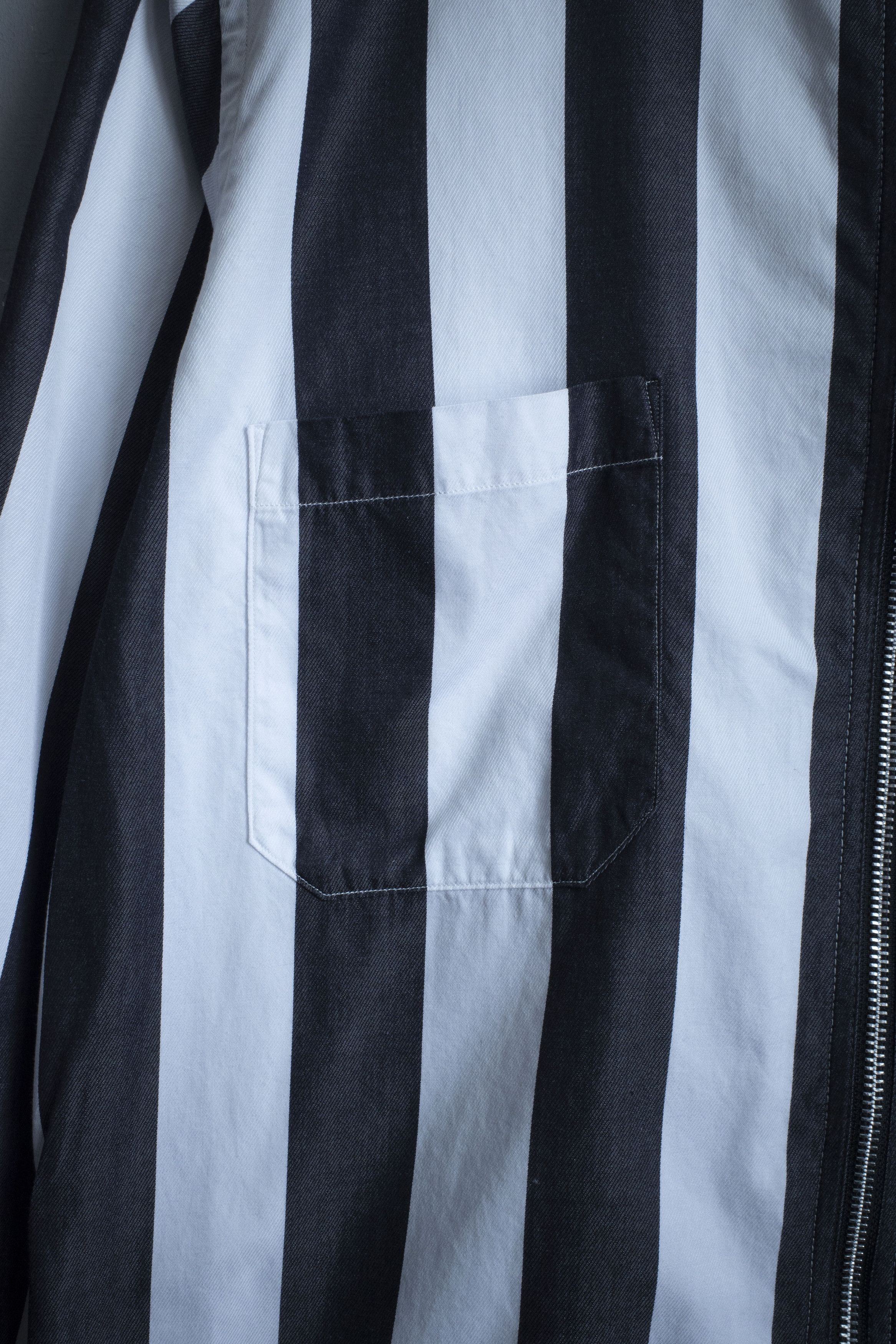 Y's for Men Y's for men Spring-Summer 1987 stripe long overshirt Size US M / EU 48-50 / 2 - 3 Thumbnail