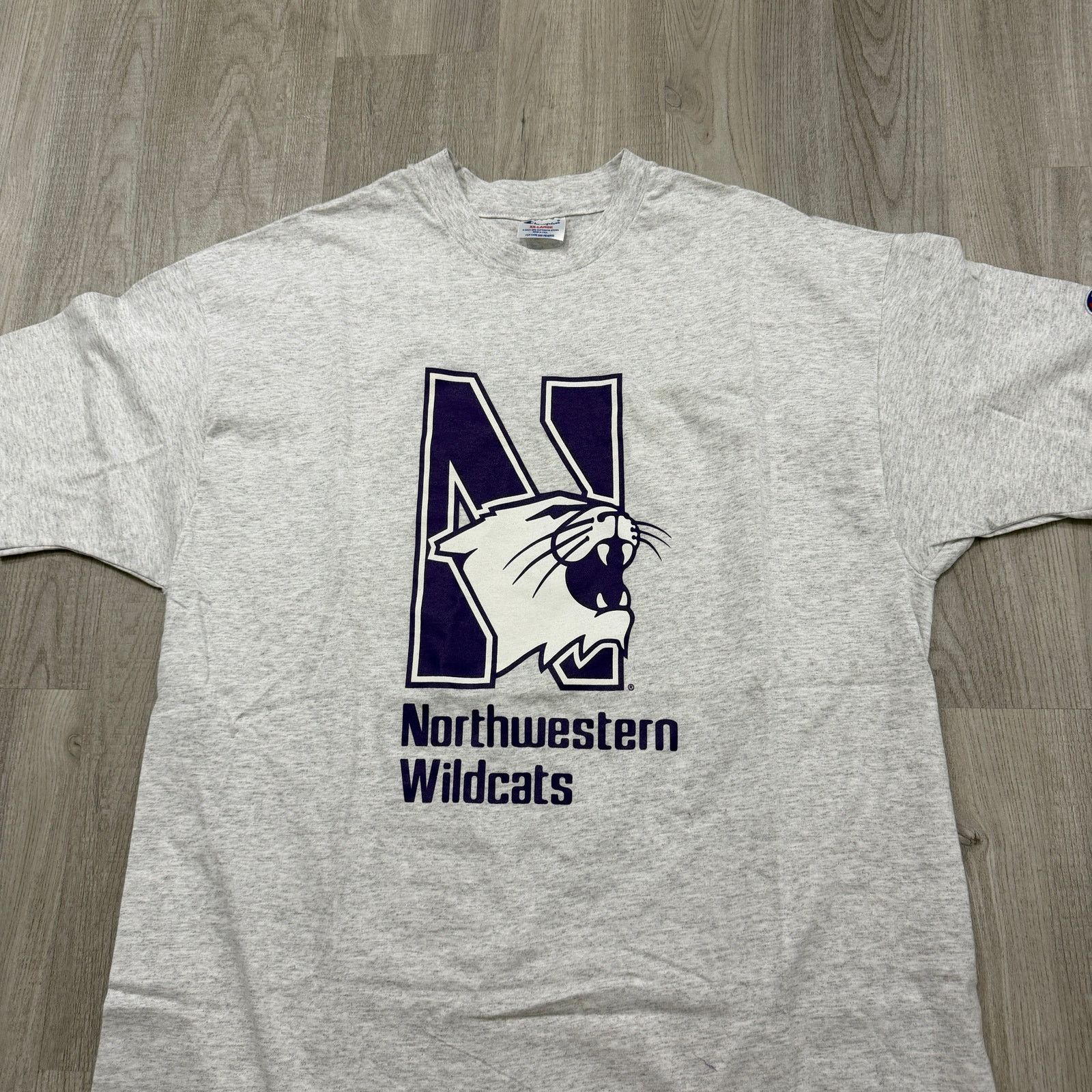 Champion Vintage Champion Northwestern Wildcats Shirt Men's 2XL Size US XXL / EU 58 / 5 - 2 Thumbnail