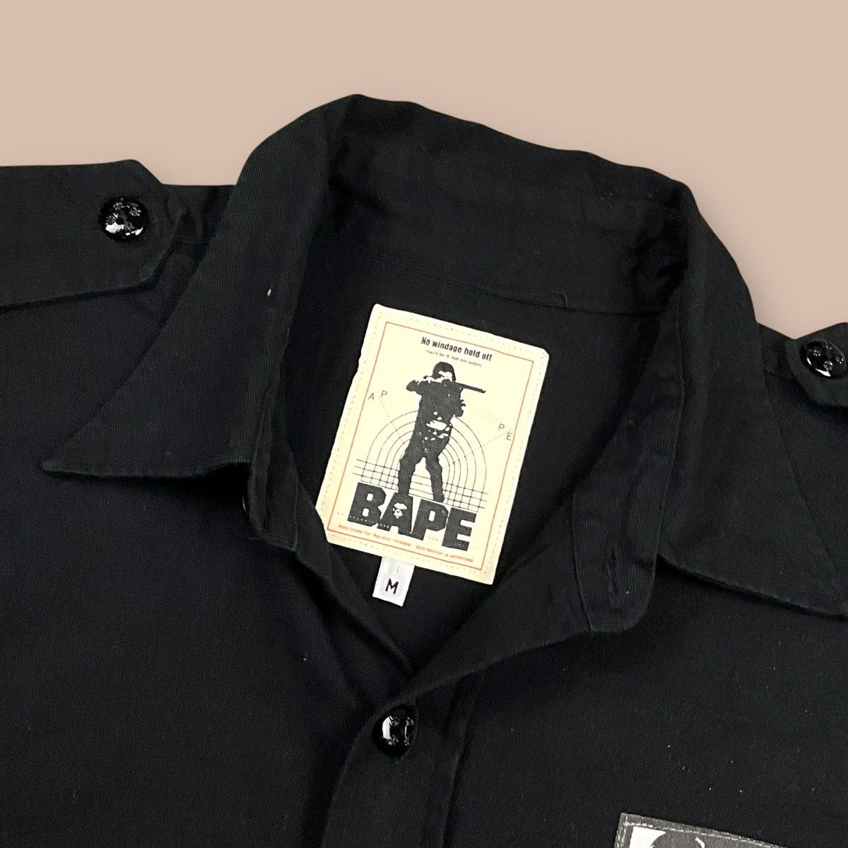 Bape OG90 Bape Boy Scout L/S Button up Shirt Size US M / EU 48-50 / 2 - 15 Thumbnail