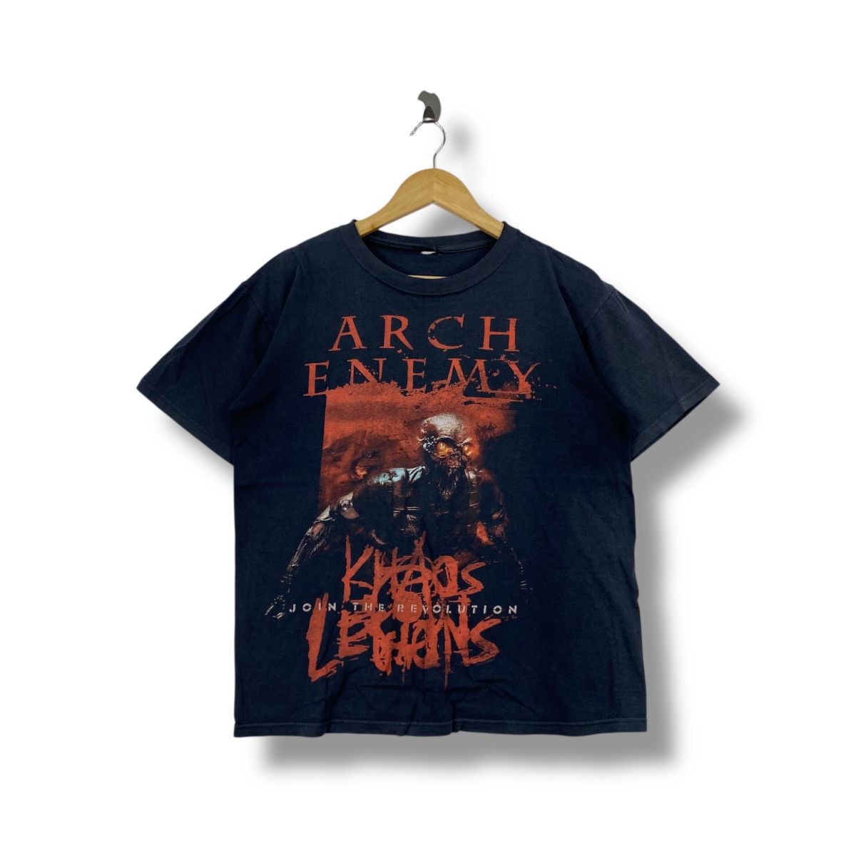 Band Tees ARCH ENEMY 2012 Khaos Legions Join The Revolution Distressed Size US M / EU 48-50 / 2 - 1 Thumbnail