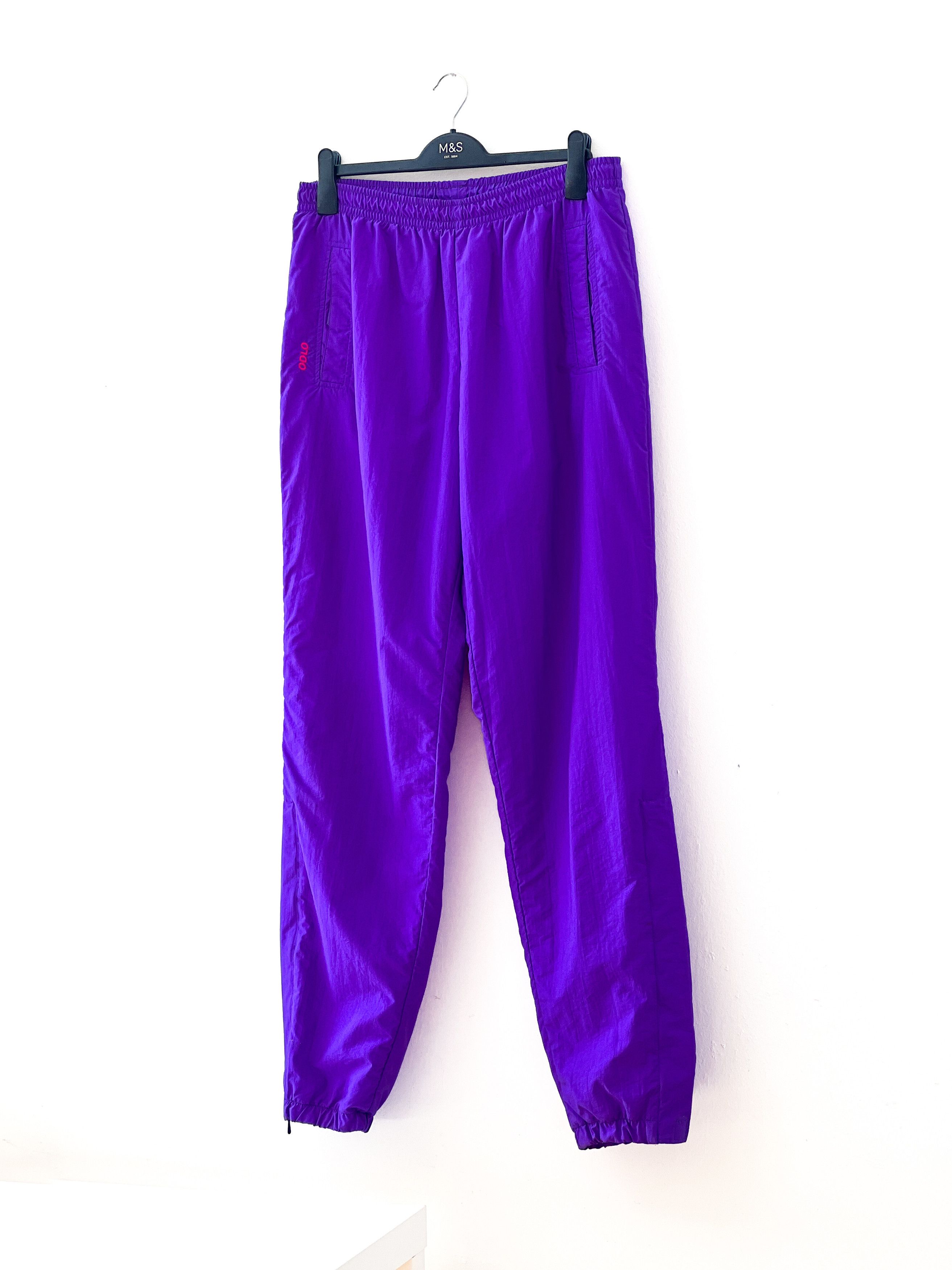 Vintage Vintage nylon tr pants Size US 36 / EU 52 - 1 Thumbnail