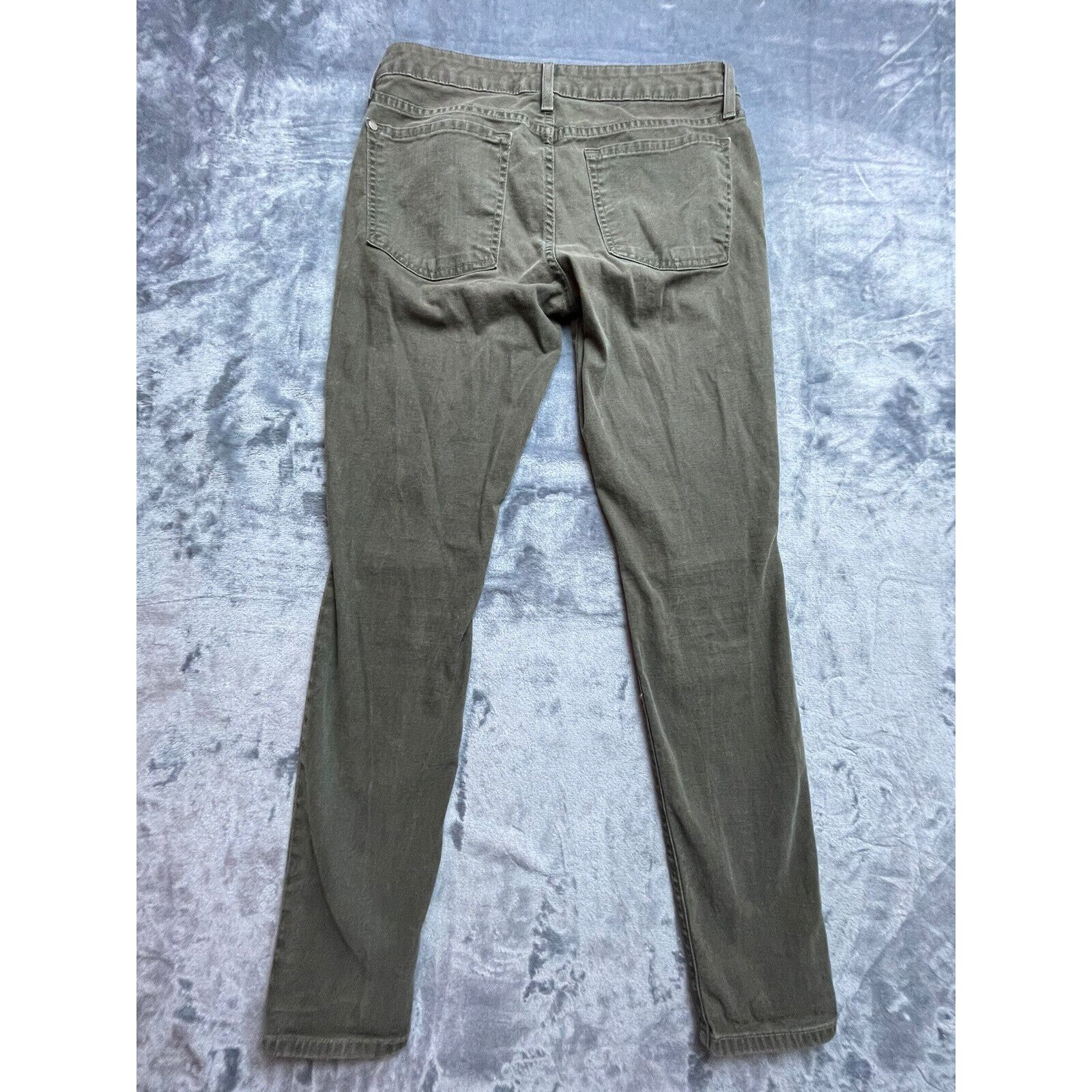 Vince Vince Jeans Womens 30 Green Denim Made in USA Slim Size 30" / US 8 / IT 44 - 3 Thumbnail