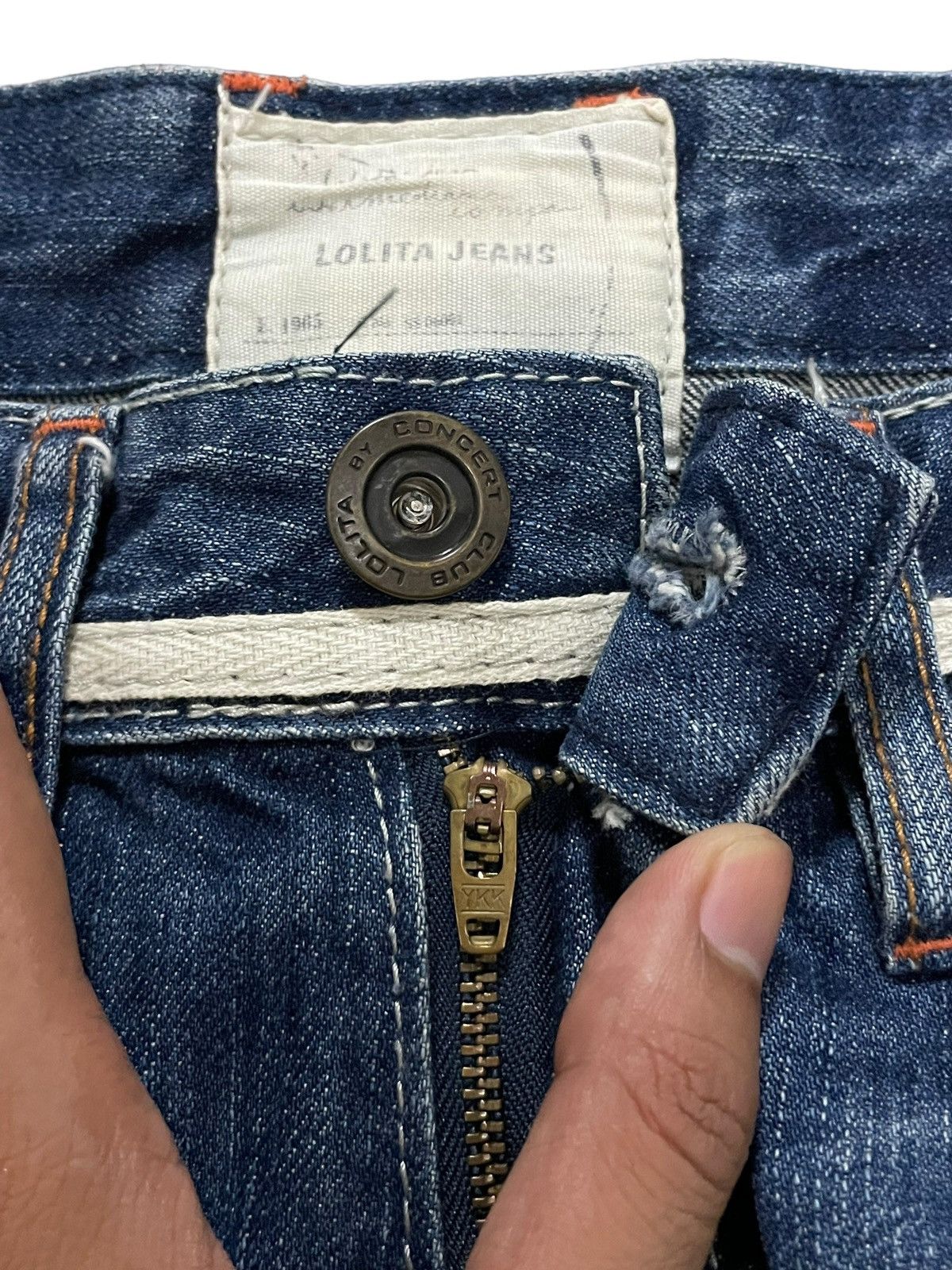 Vtg Y2K Japanese Strong Distinctive Stitch Style Flare Jeans