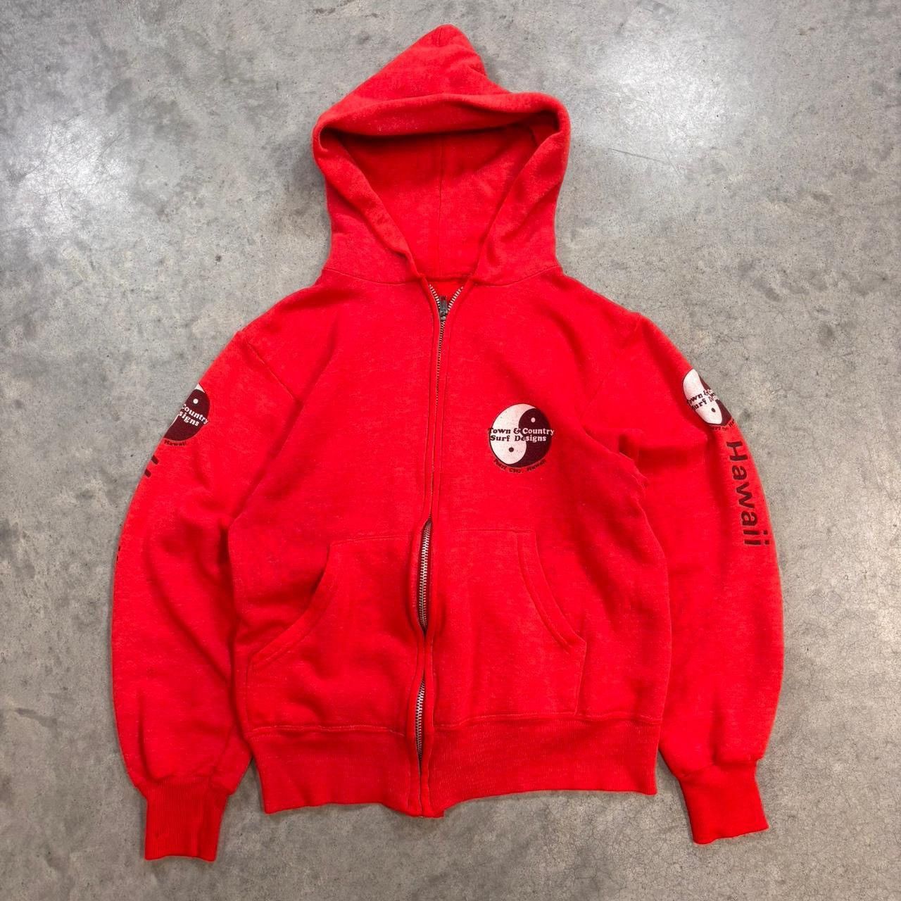 Other Vintage 1980s town and country surf zip up hoodie | Grailed