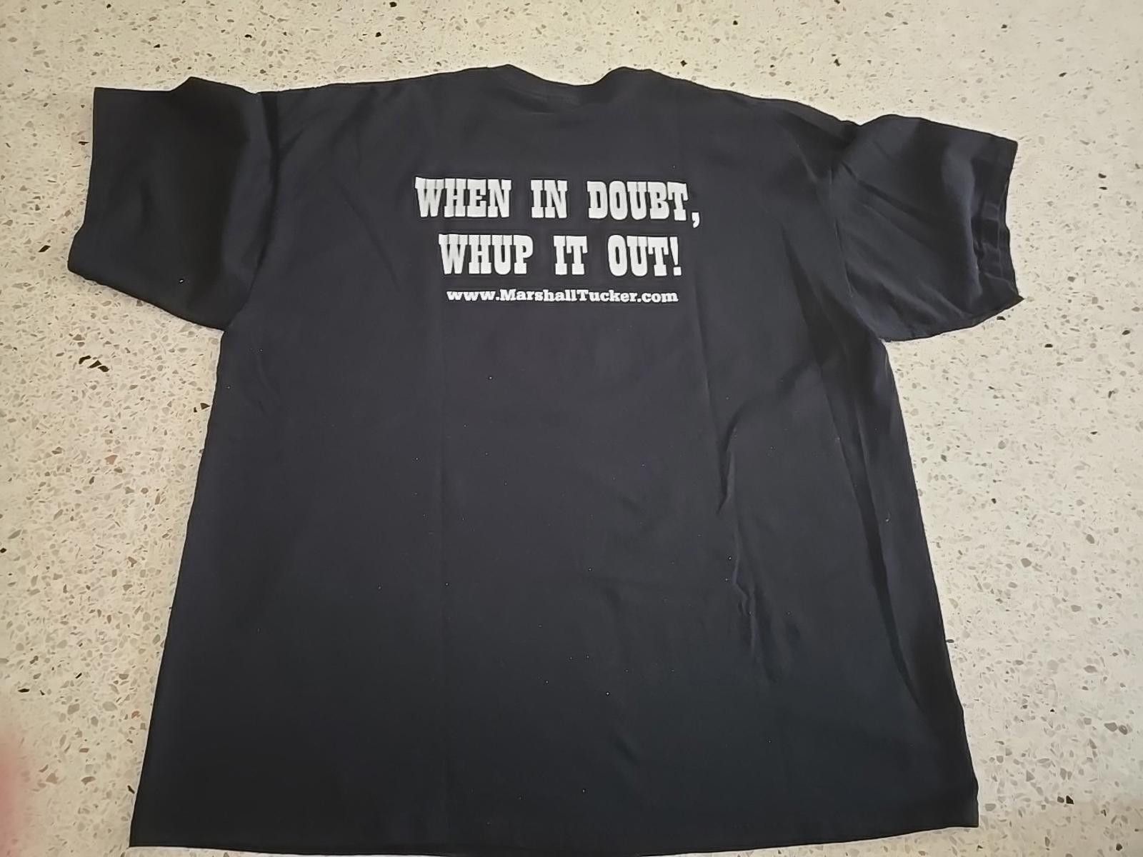 The Unbranded Brand The Marshall Tucker Band Shirt XL When In Doubt Whup It Out! Size US XL / EU 56 / 4 - 4 Thumbnail
