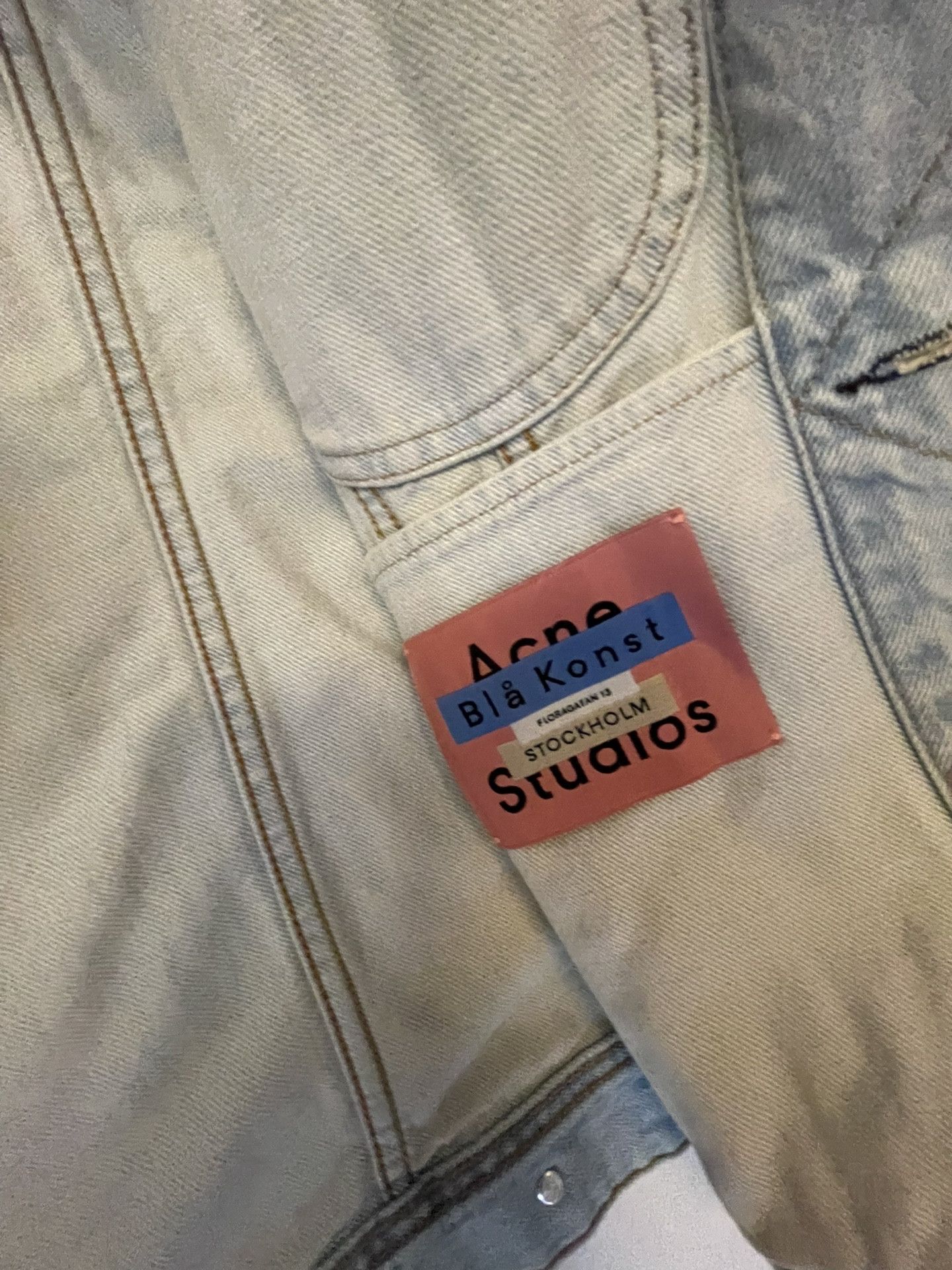 Acne Studios acne studios Washed denim jacket 2501-Nextarrow Size US S / EU 44-46 / 1 - 3 Thumbnail