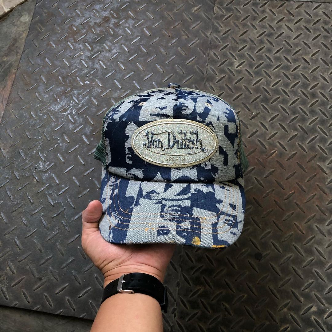 Christian Audigier Vondutch x Christian Audigier Trucker Hat Limited Edition Size ONE SIZE - 3 Thumbnail