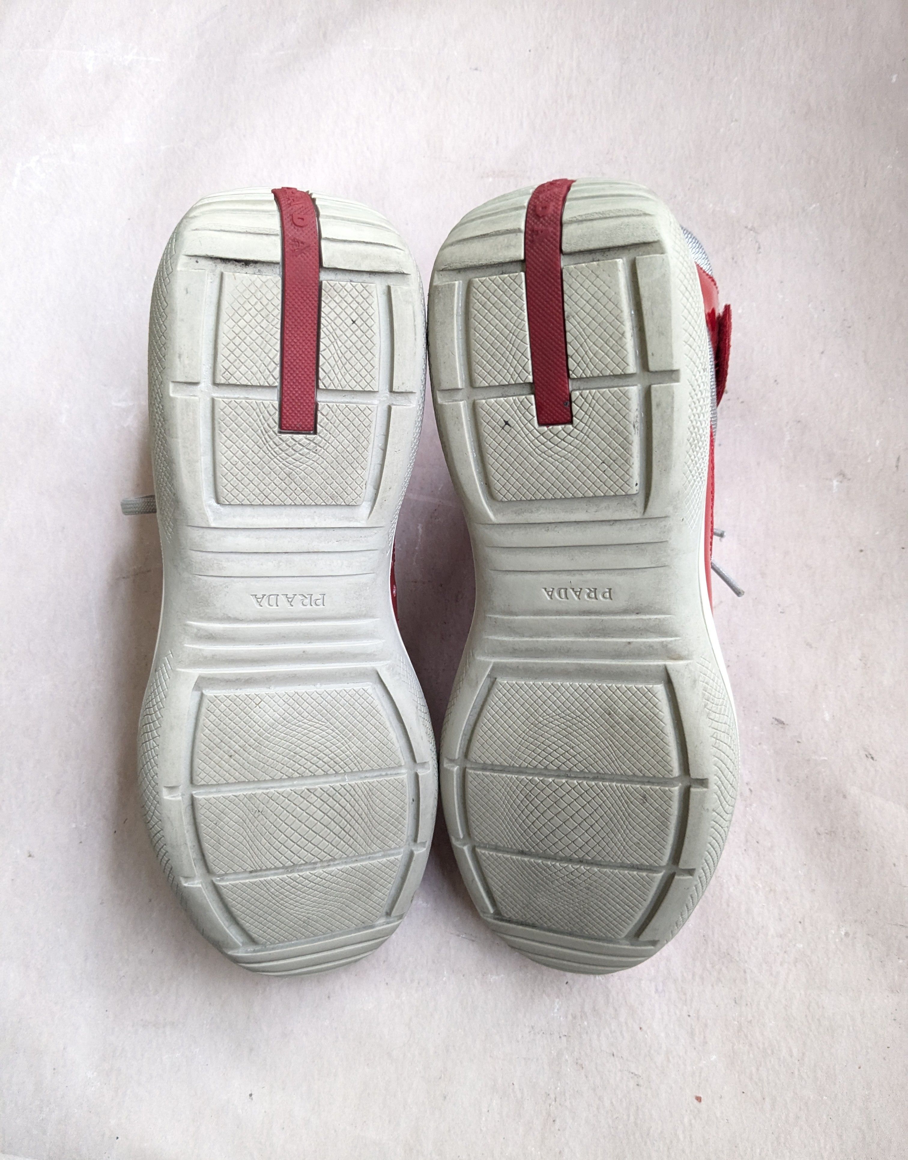 Prada Prada America's Cup Red High Tops 8.5 Patent Leather Size US 8.5 / EU 41-42 - 16 Thumbnail