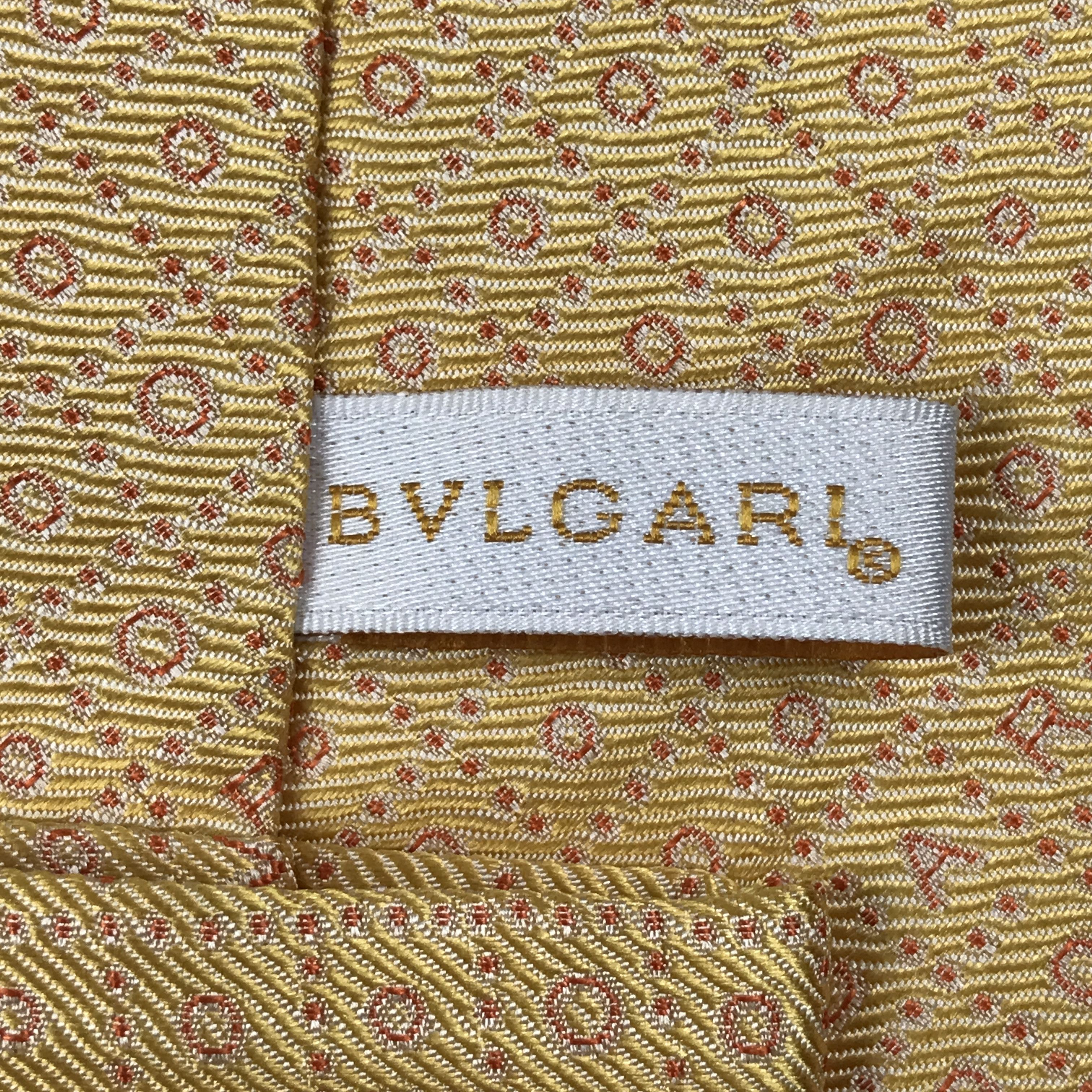Bvlgari Vintage Bvlgari Silk Necktie Size ONE SIZE - 6 Thumbnail