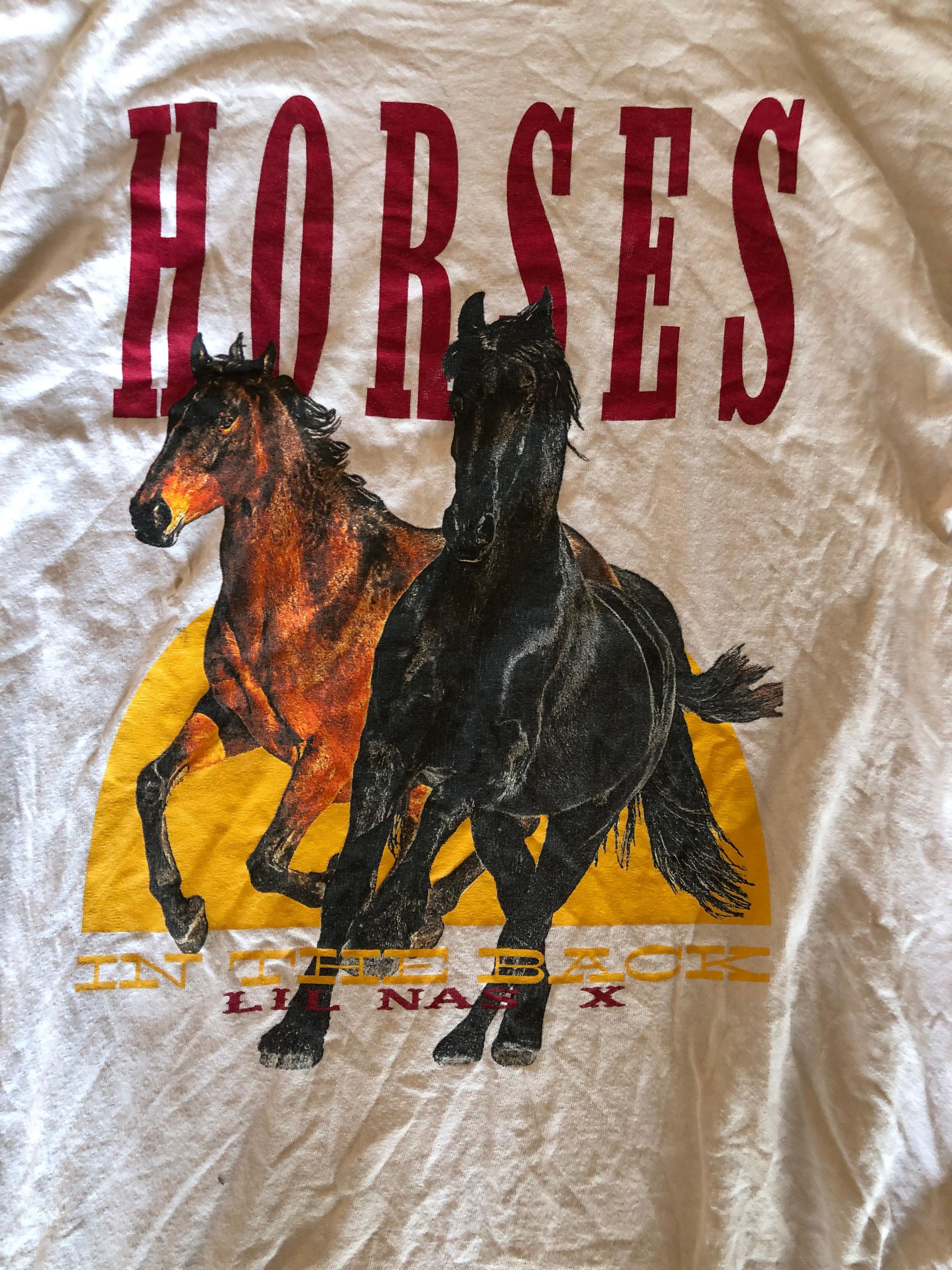 Band Tees Lil nas old town road T shirt Size US M / EU 48-50 / 2 - 2 Thumbnail