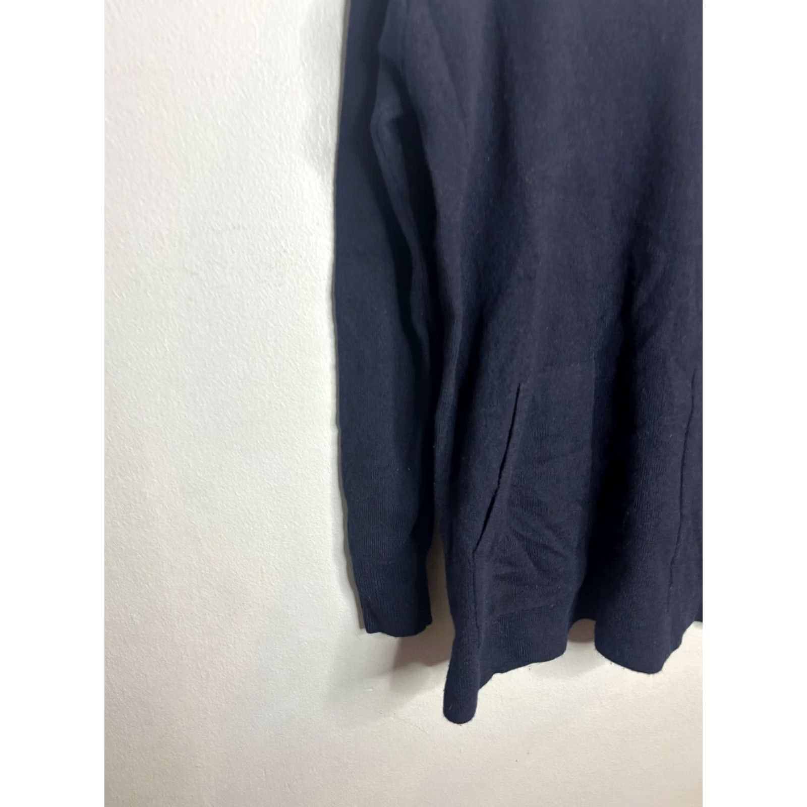 J.Crew J.CREW Sweater Womens Size S Blue Pure Jill Roll Crew Neck Knit Pullover 6174 Size S / US 4 / IT 40 - 2 Thumbnail