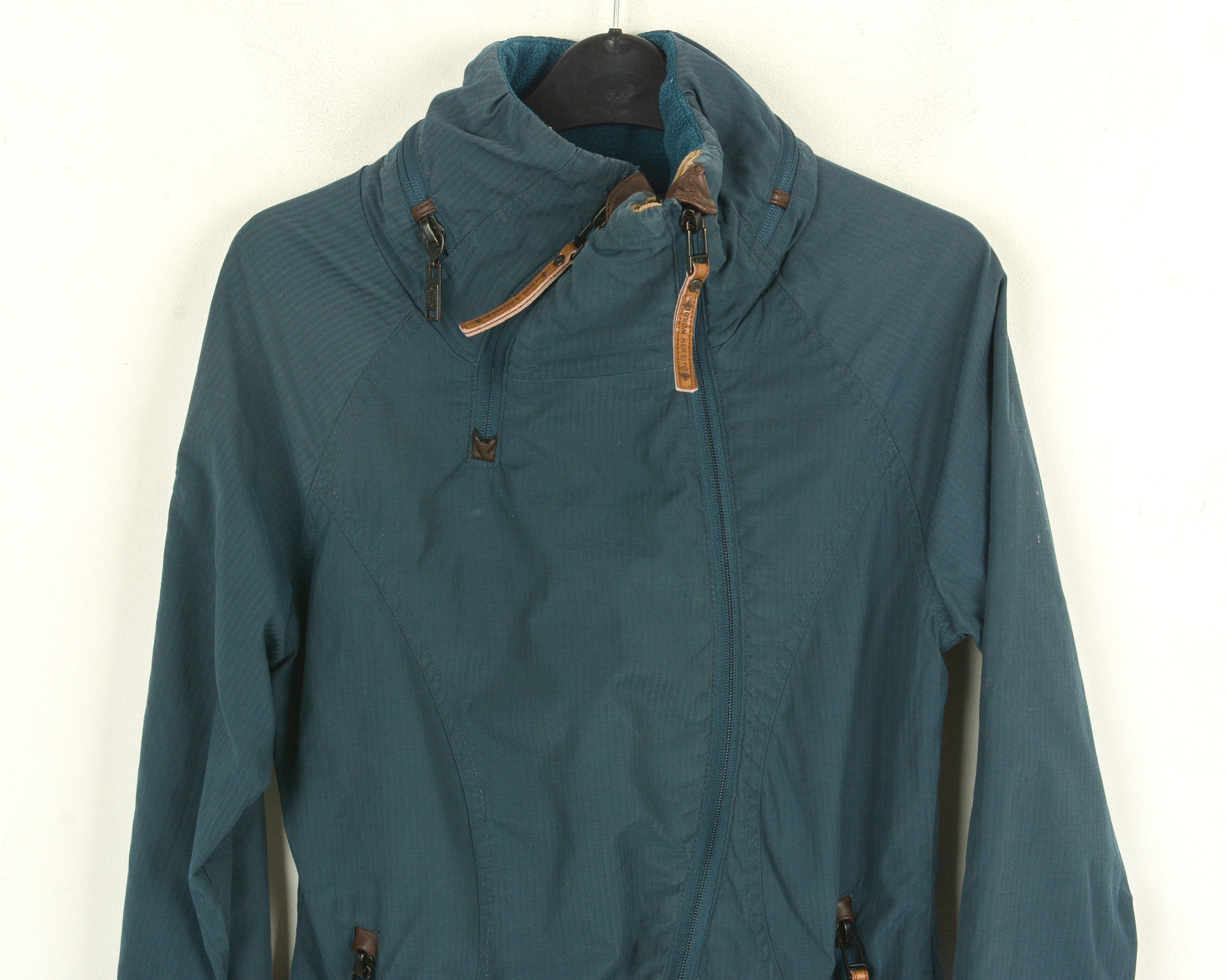 Naketano Schnizzel Dizzel Popizzel Women S Light Jacket Zip Up Coat Size S / US 4 / IT 40 - 2 Thumbnail
