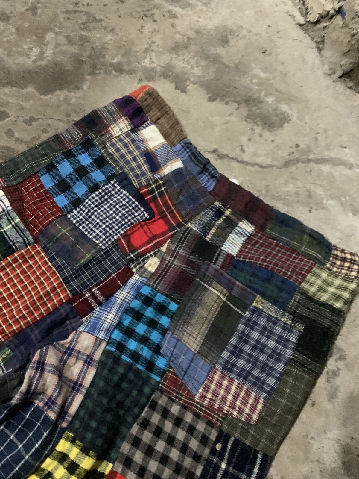 Japanese Brand Vintage FUNKY FRUIT PATCHWORK SHORT Size US 32 / EU 48 - 4 Thumbnail