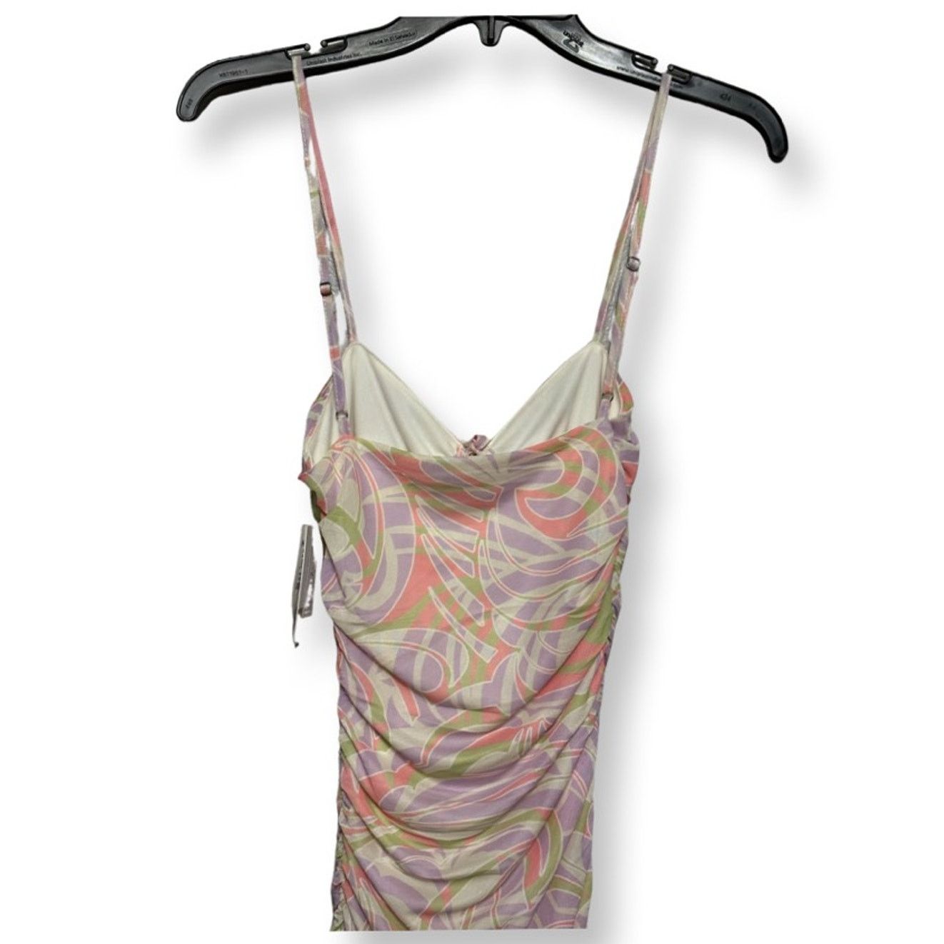 BP. BP Bodycon Mini Dress Ruched Lined Vibrant Multicolor W 2X Size XXL / US 16-18 / IT 52-54 - 8 Thumbnail