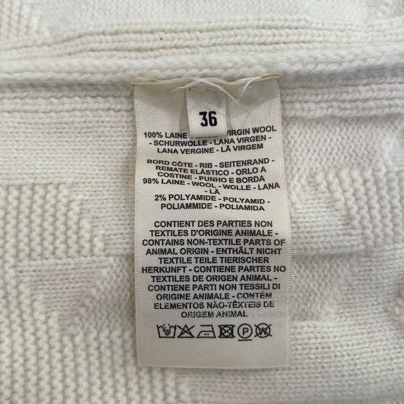 Hermes Hermes Ivory knit sweatshirt Size XS / US 0-2 / IT 36-38 - 5 Thumbnail