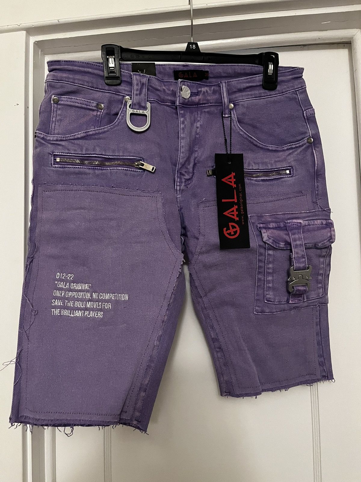 Other Gala purple jorts size 36 Size US 36 / EU 52 - 1 Thumbnail