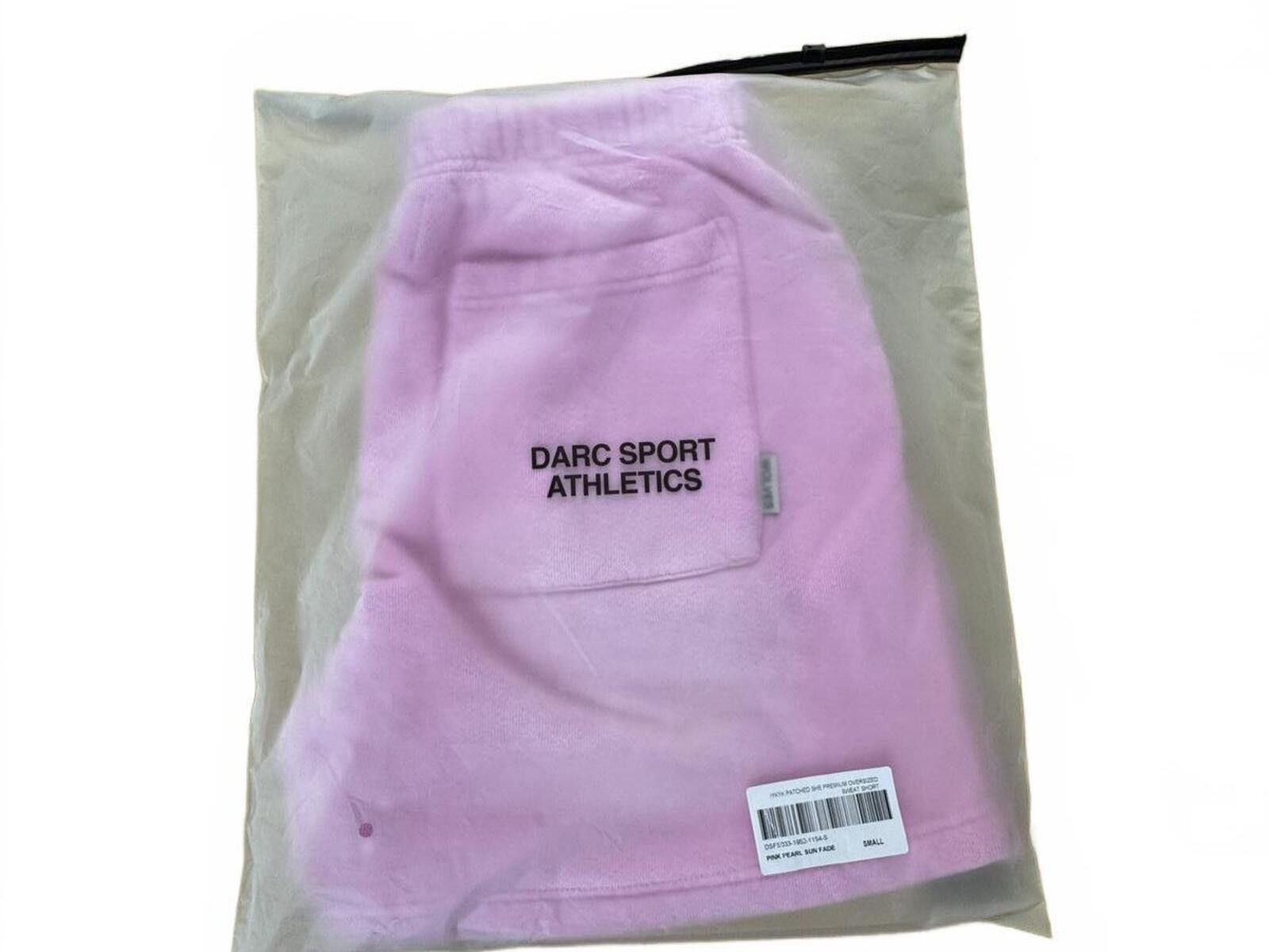 Other Darc Sport Athletics Pink Oversized Sweat Shorts-MEDIUM Size 32" / US 10 / IT 46 - 5 Thumbnail