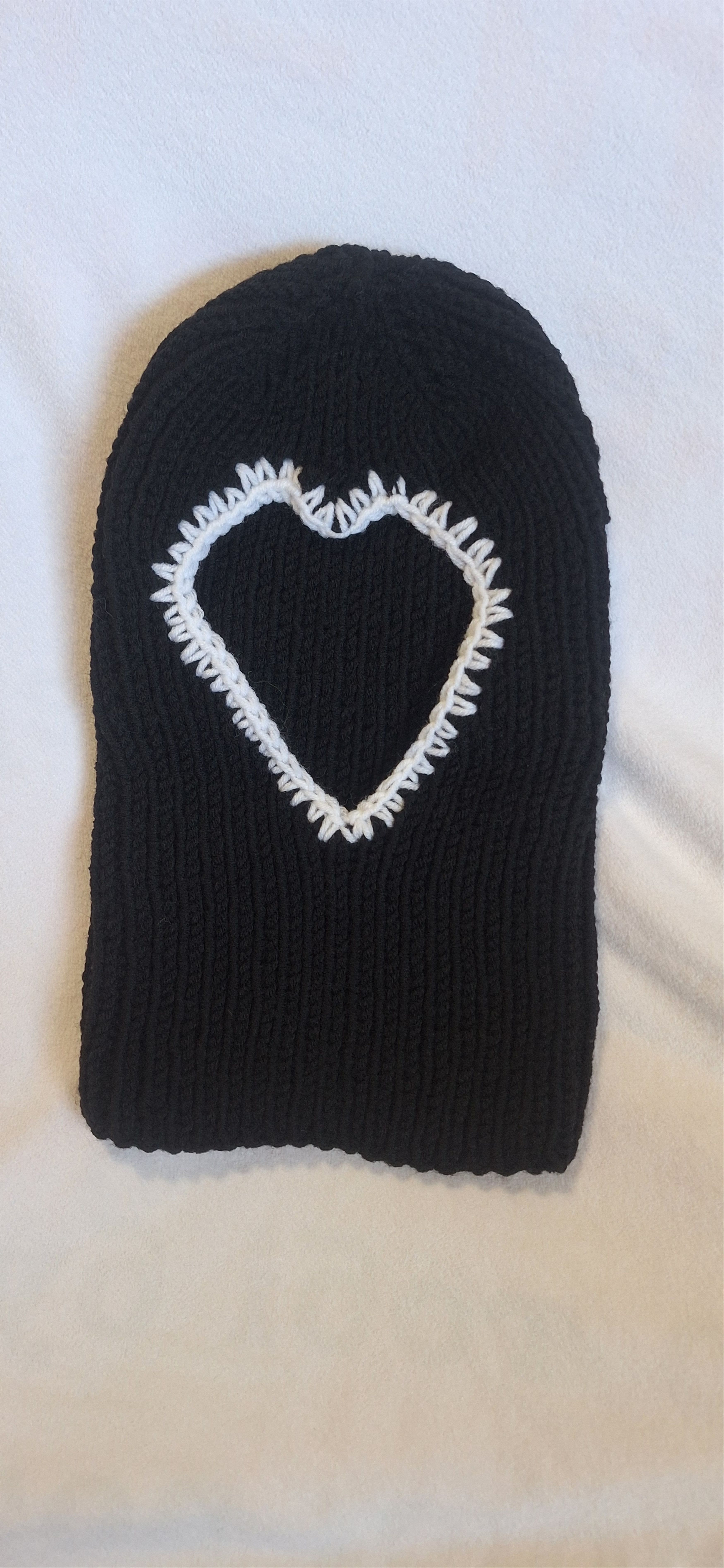 Other Handmade Wool Blend Balaclava –Black – Art Moodwear – 1-of-1 Size ONE SIZE - 4 Thumbnail