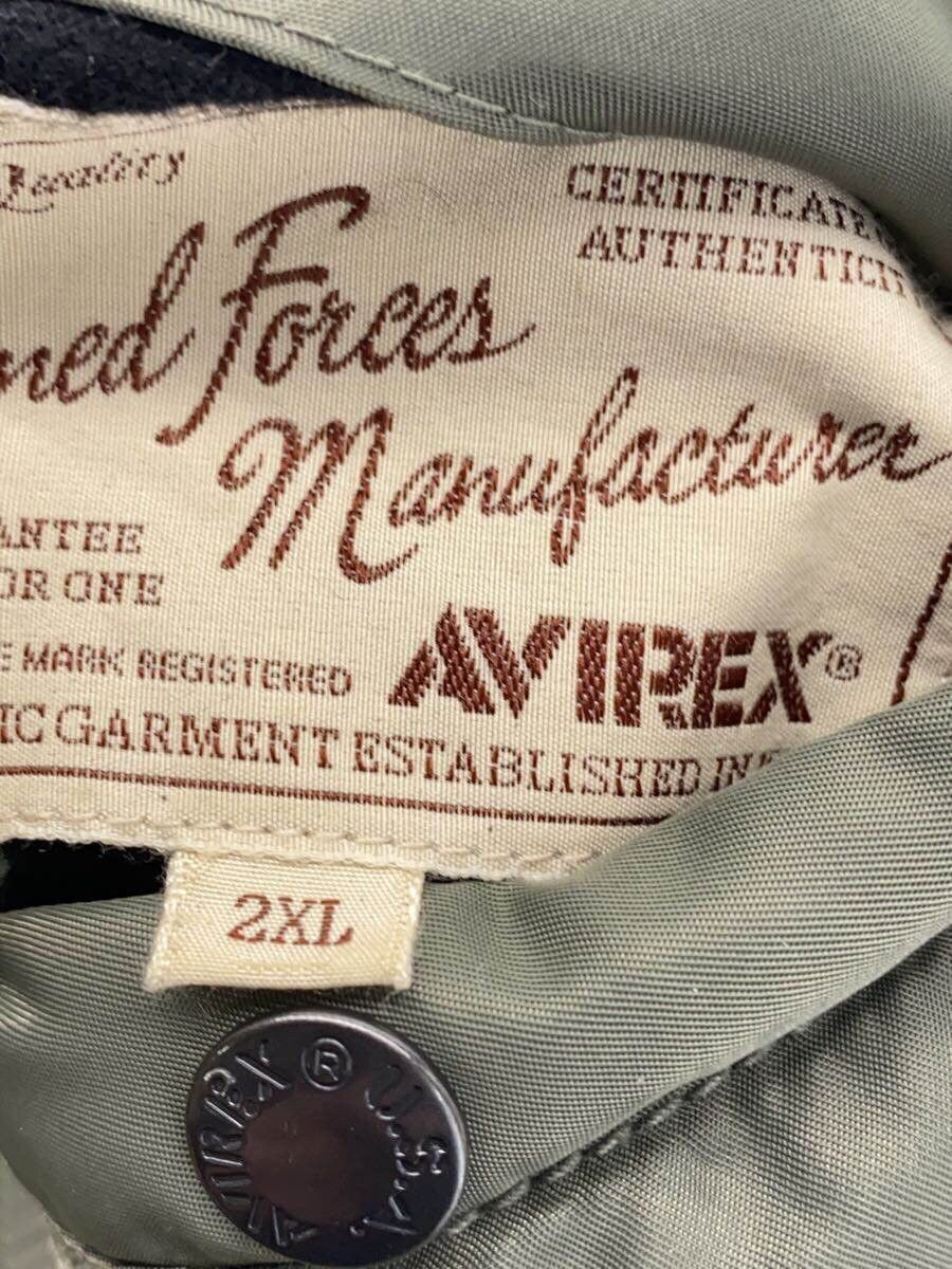 Avirex Avirex Patch Nylon Flight Jacket Green Size US XXL / EU 58 / 5 - 3 Thumbnail
