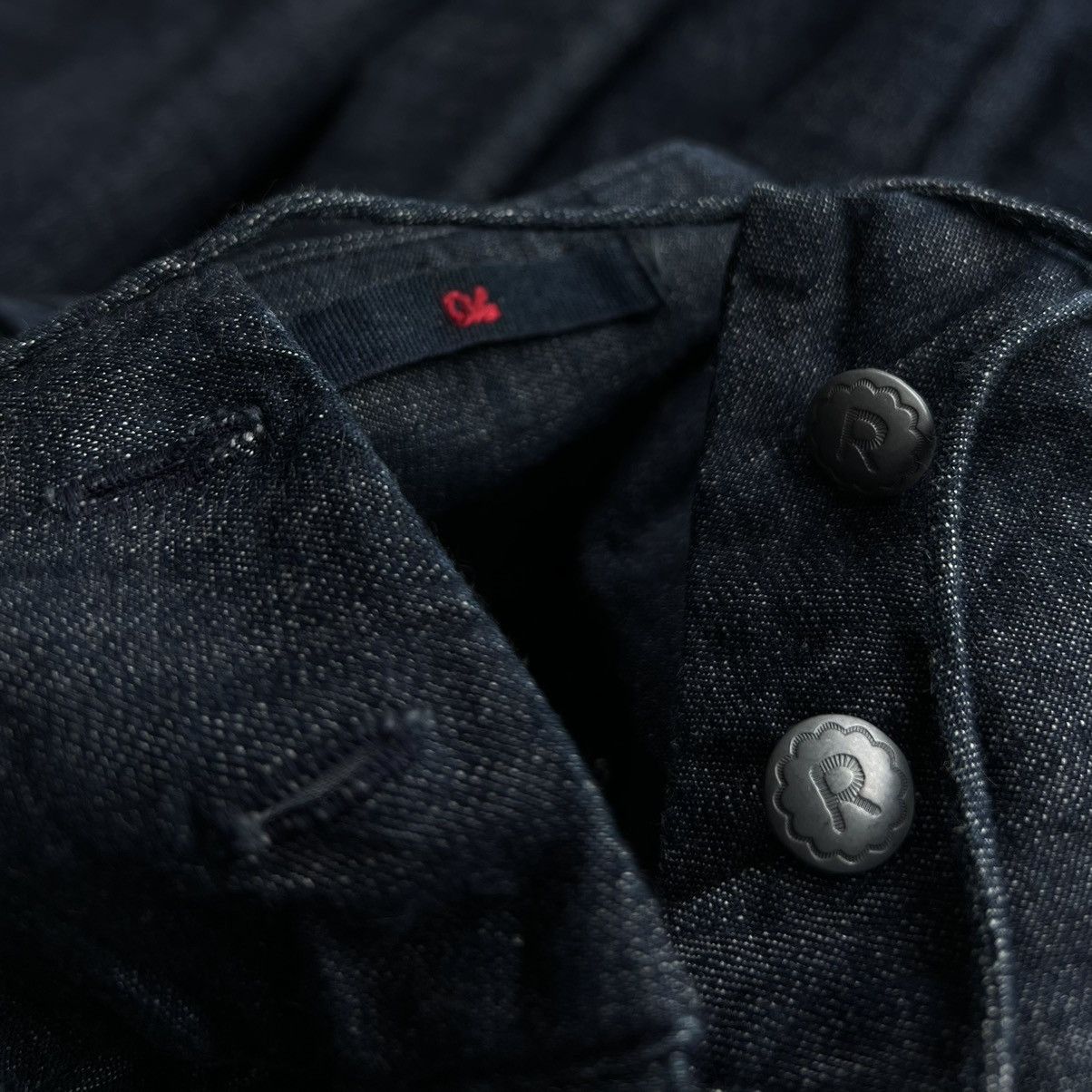 45rpm × Japanese Brand × Kapital 45RPM INDIGO DYED DENIM SKIRT Size 27" / US 4 / IT 40 - 6 Thumbnail