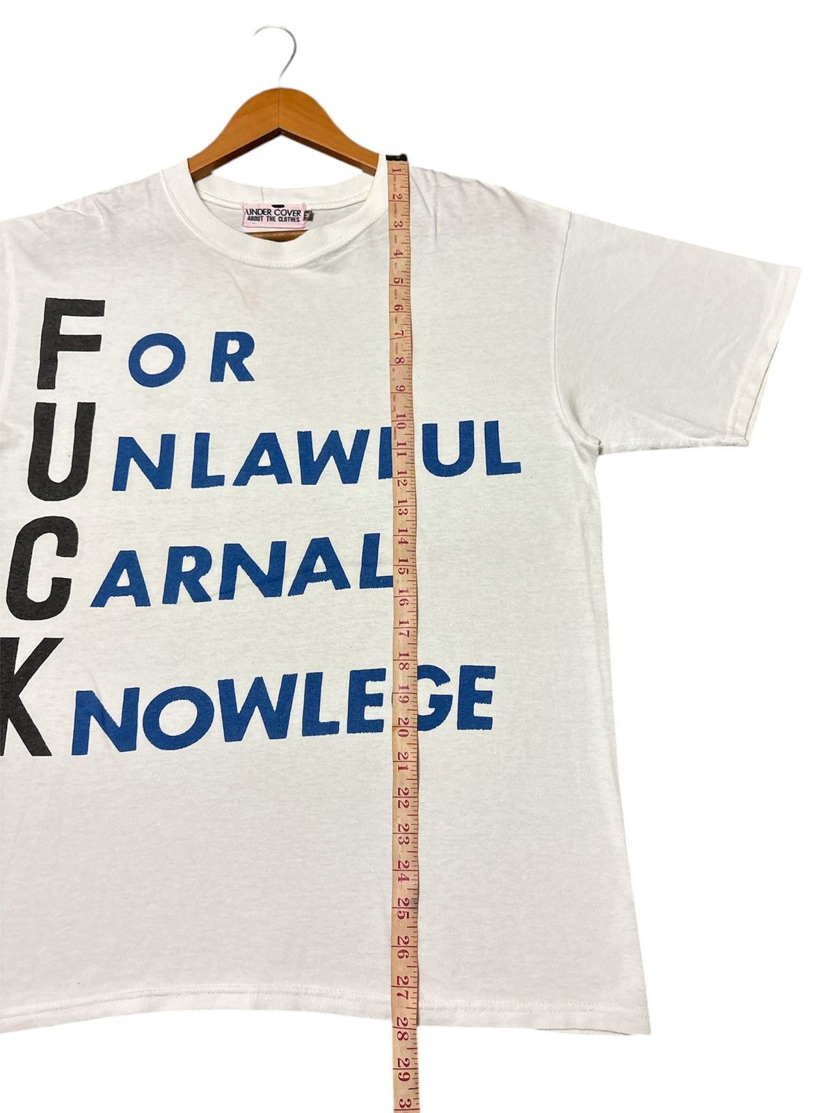 Undercover 💸BINDING OFFER💸VINTAGE 90S UNDERCOVER F.U.C.K TEE💥 Size US M / EU 48-50 / 2 - 10 Thumbnail