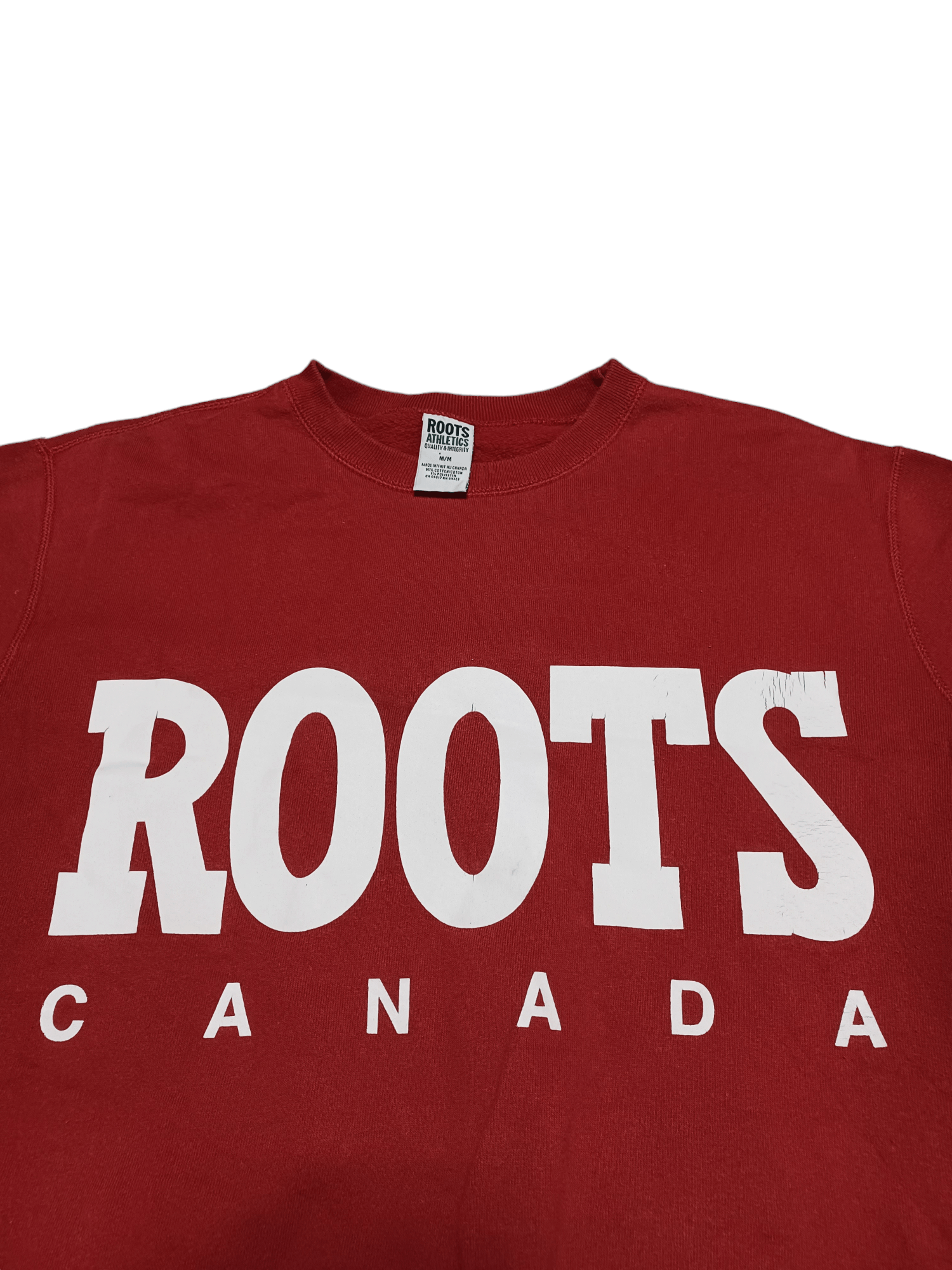 Roots ROOTS CANADA VINTAGE MADE IN CANADA BIGLOGO SWEATSHIRT Size US M / EU 48-50 / 2 - 2 Thumbnail